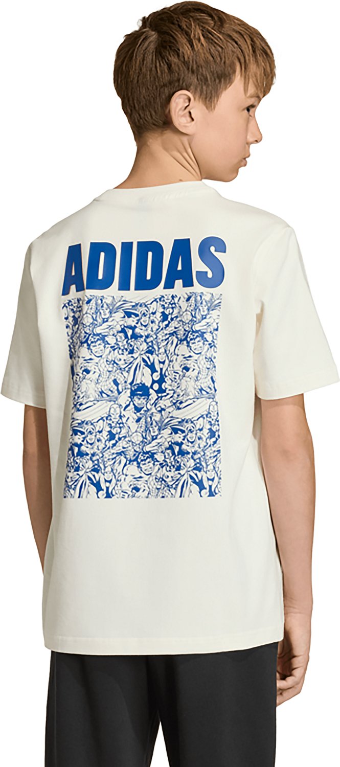 adidas Boy's Marvel Avengers GFX Short Sleeve Tee - view number 2