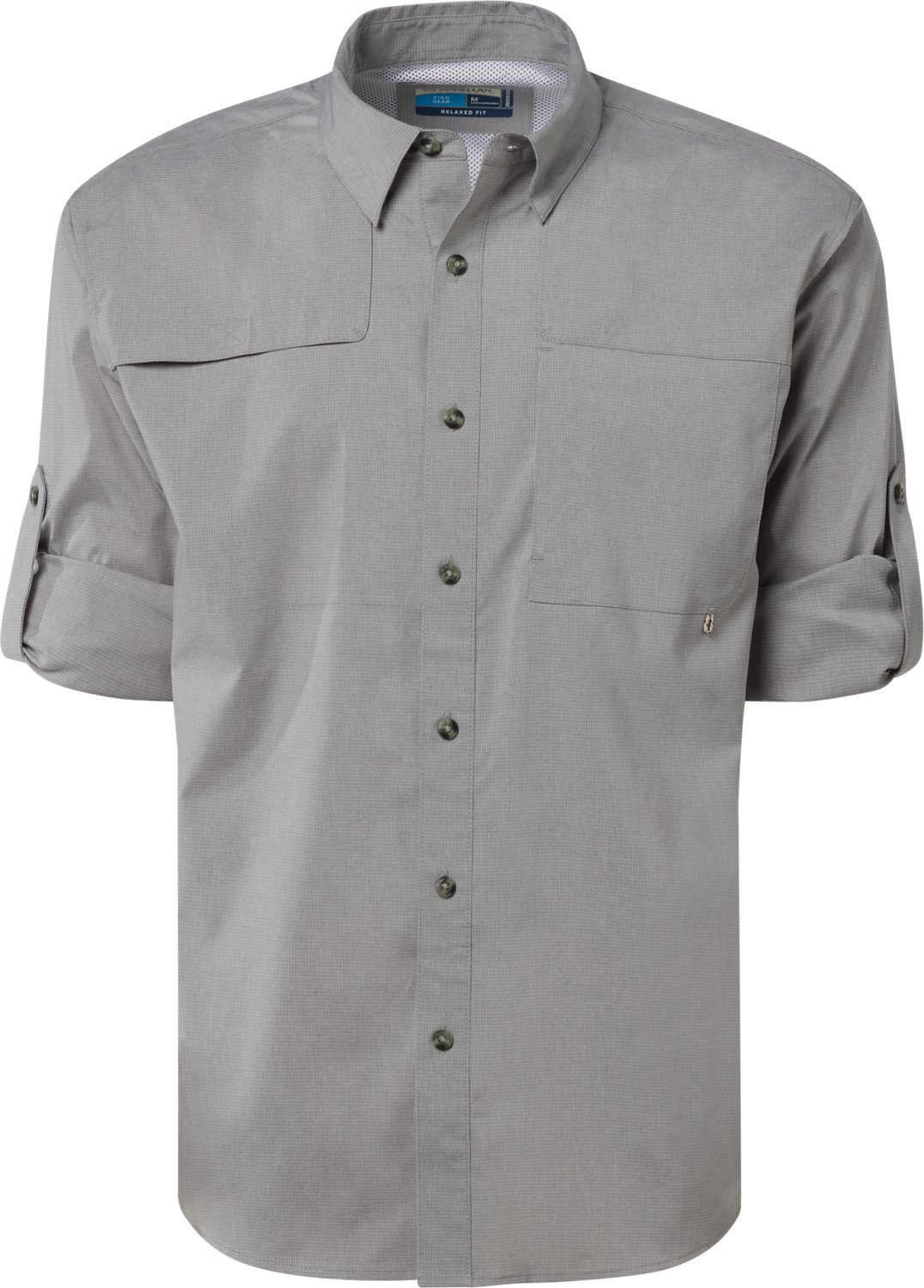 Magellan Outdoors Men's Pass Ripstop Heather Long Sleeve Fishing T-shirt - view number 3