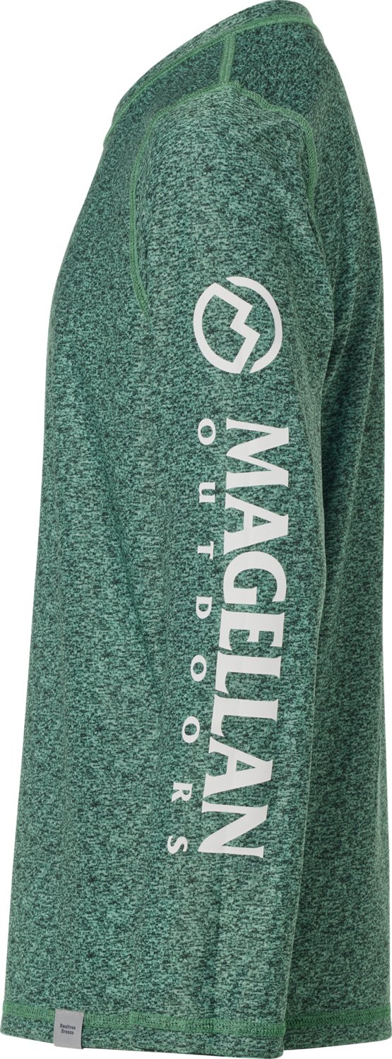 Magellan Outdoors Boys' RT Breeze Reversible Crew Long Sleeve T-shirt - view number 5