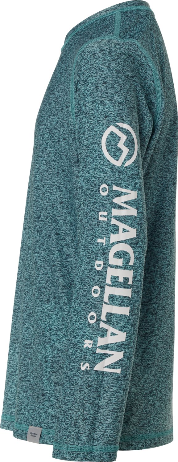 Magellan Outdoors Boys' RT Breeze Reversible Crew Long Sleeve T-shirt - view number 5