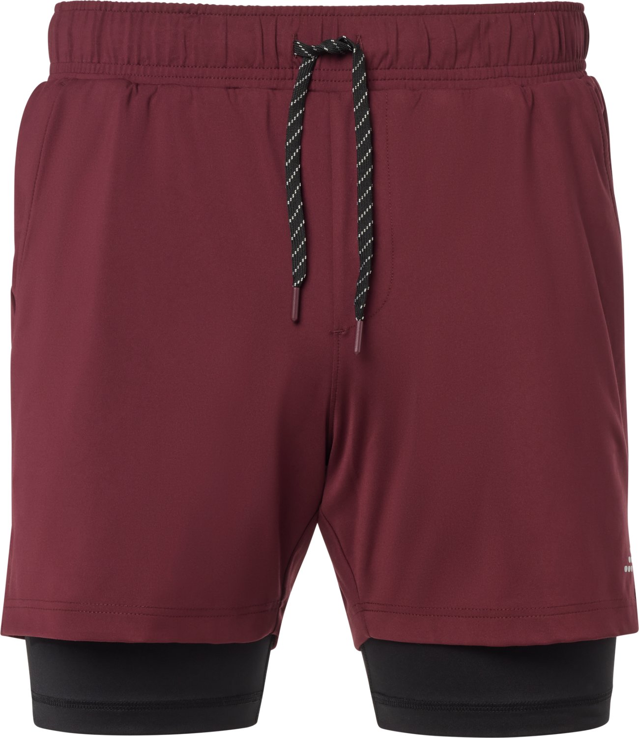 BCG Men's Tech Knit 2 in 1 Shorts 7 in.