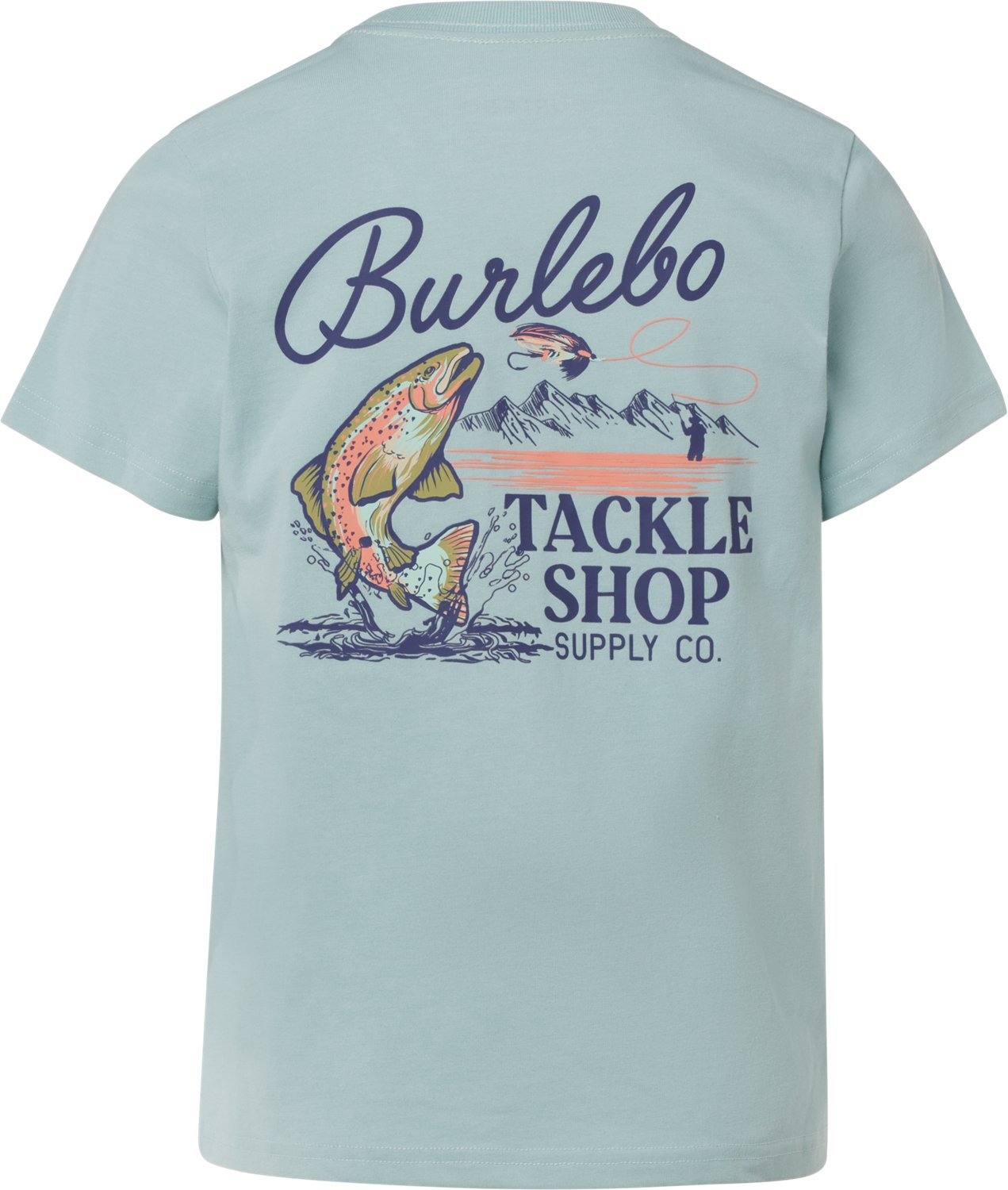 BURLEBO Boys' Tackle Shop Short Sleeve T-shirt - view number 4
