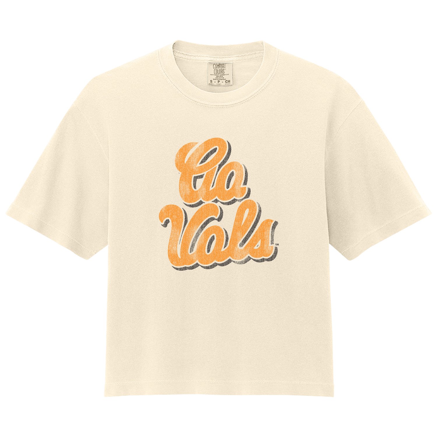WILDCAT RETRO Women's University of Tennessee Go Vols Script Comfort Colors T-shirt