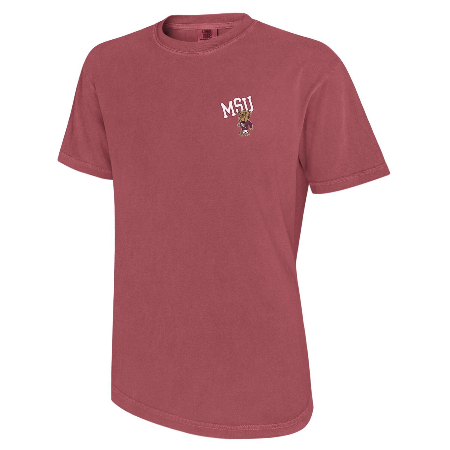 WILDCAT RETRO Men's Mississippi State University Mascot Loop Comfort Colors T-shirt - view number 2
