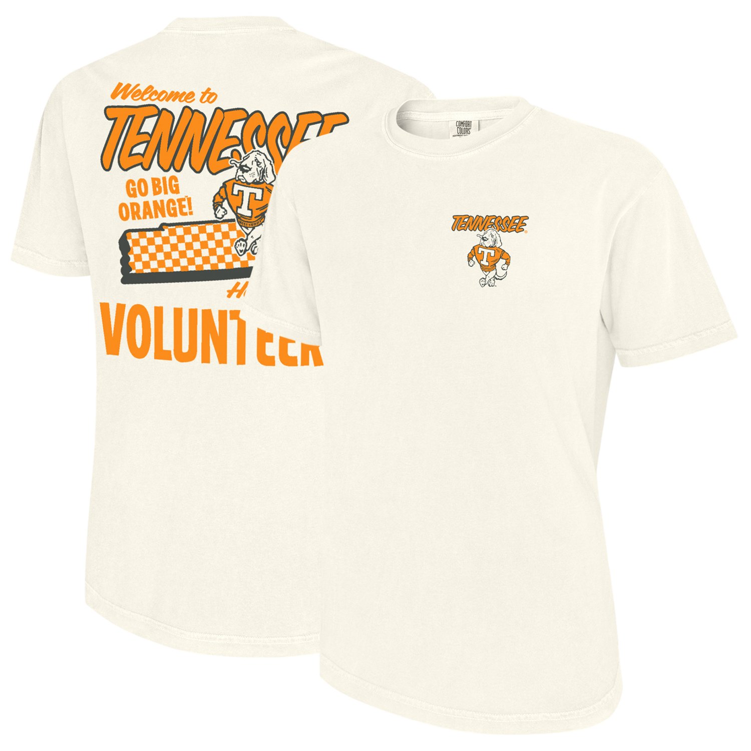 Comfort Colors Men's University of Tennessee Welcome to Tennessee Short Sleeve T-Shirt - view number 3
