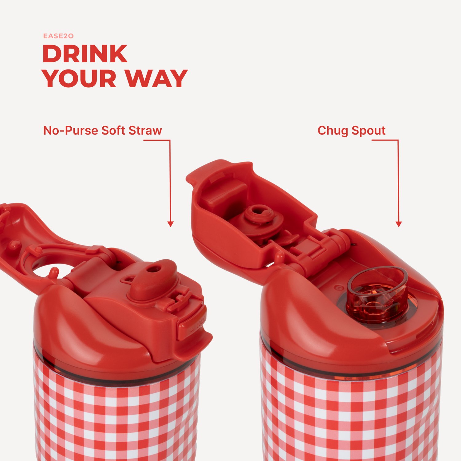 HydroJug Ease2o 24 oz Water Bottle with Straw Lid - view number 4