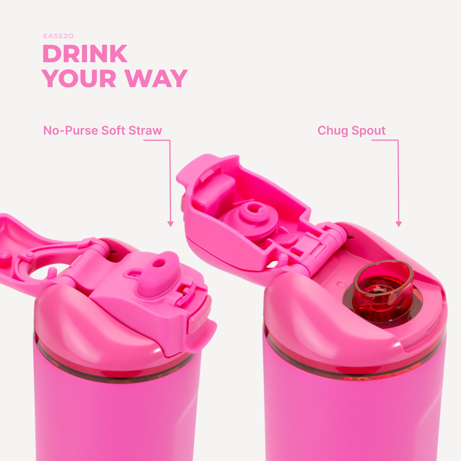 HydroJug Ease2o 32 oz Water Bottle with Straw Lid - view number 4