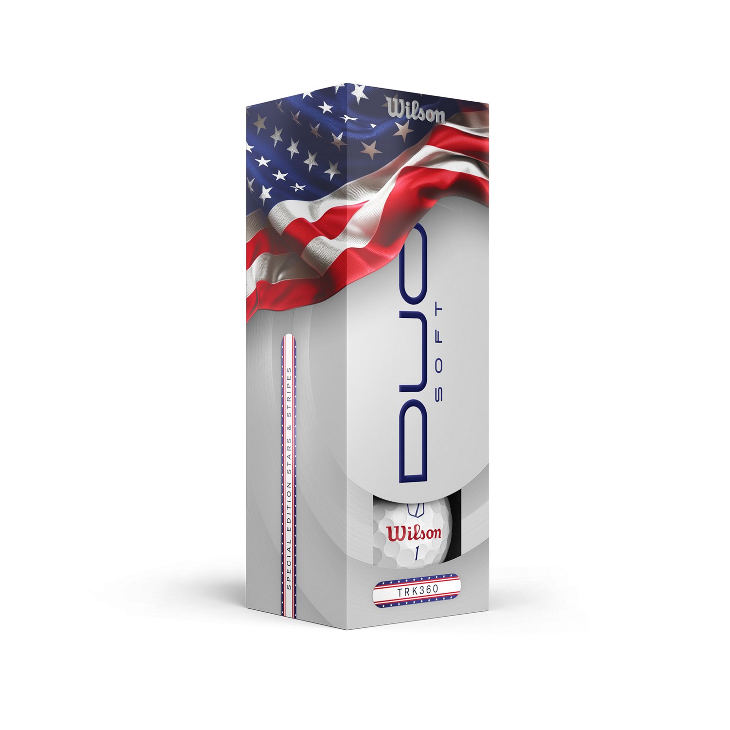 Wilson Duo USA Stripe Golf Balls 12-Pack - view number 2