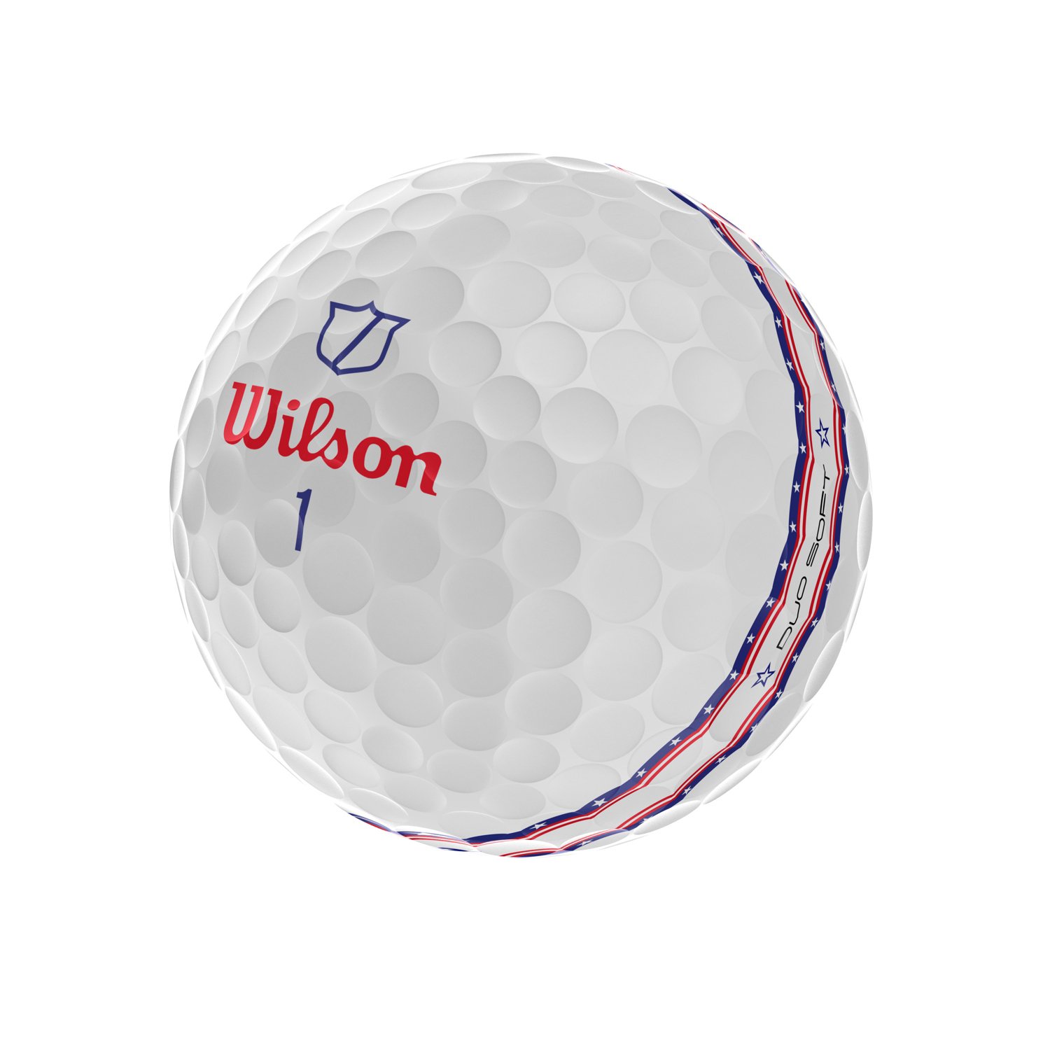 Wilson Duo USA Stripe Golf Balls 12-Pack - view number 5