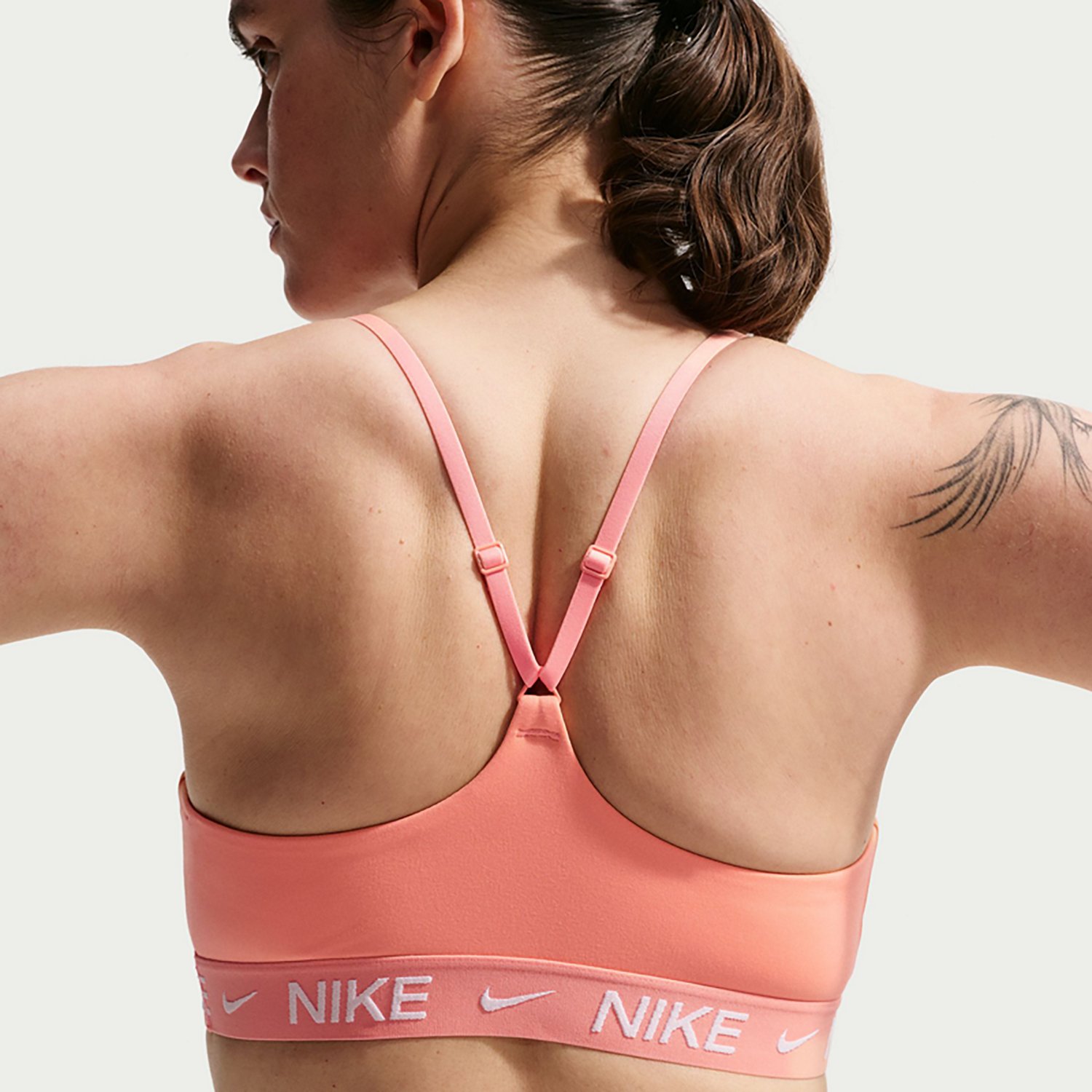 Nike Women's Dri-FIT Indy Low Support Sports Bra                                                                                 - view number 4