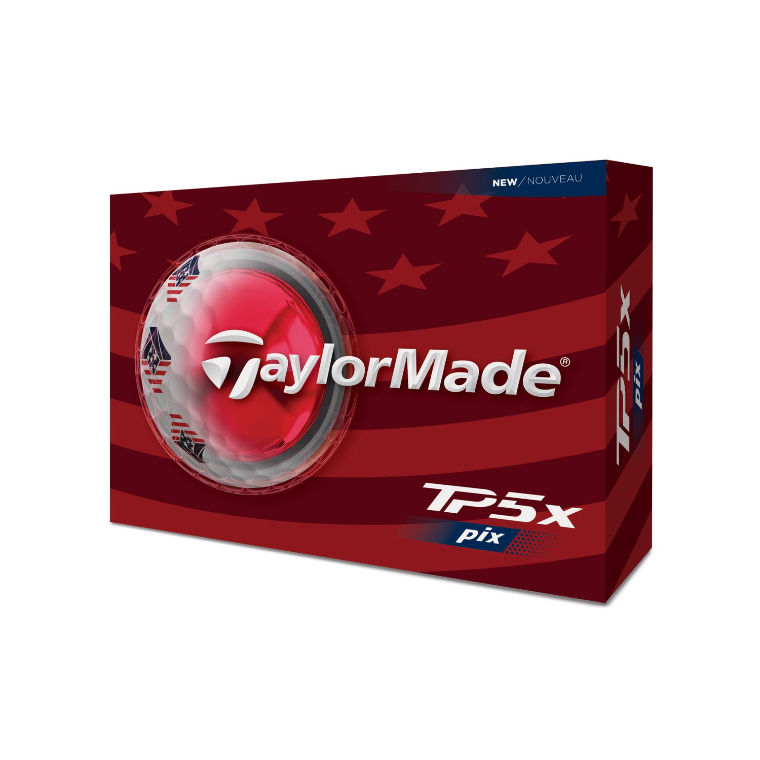 TaylorMade 2026 TP5x PIX USA Golf Balls 12-Pack - view number 2