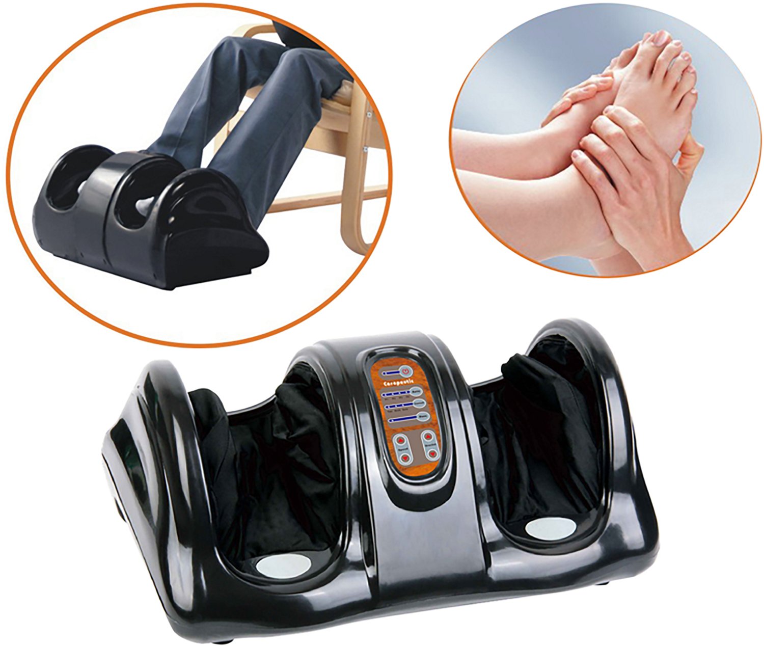 Carepeutic Deluxe Kneading Rolling Shiatsu Foot Massager - view number 2