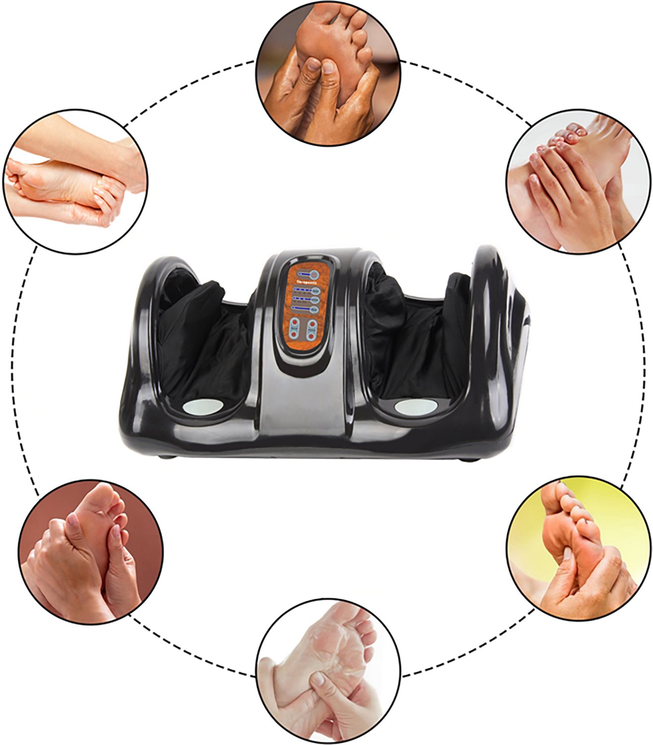 Carepeutic Deluxe Kneading Rolling Shiatsu Foot Massager - view number 4