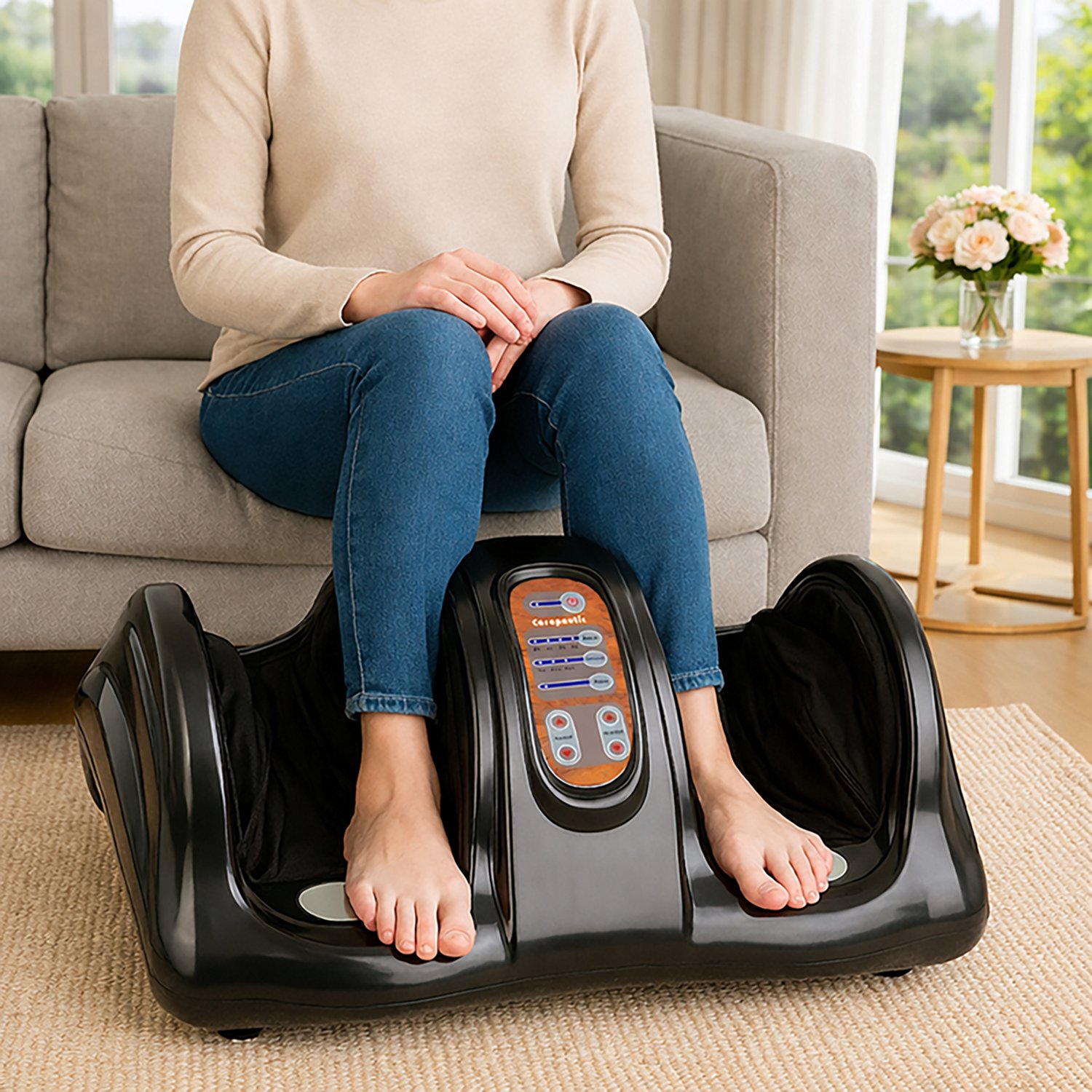 Carepeutic Deluxe Kneading Rolling Shiatsu Foot Massager - view number 5