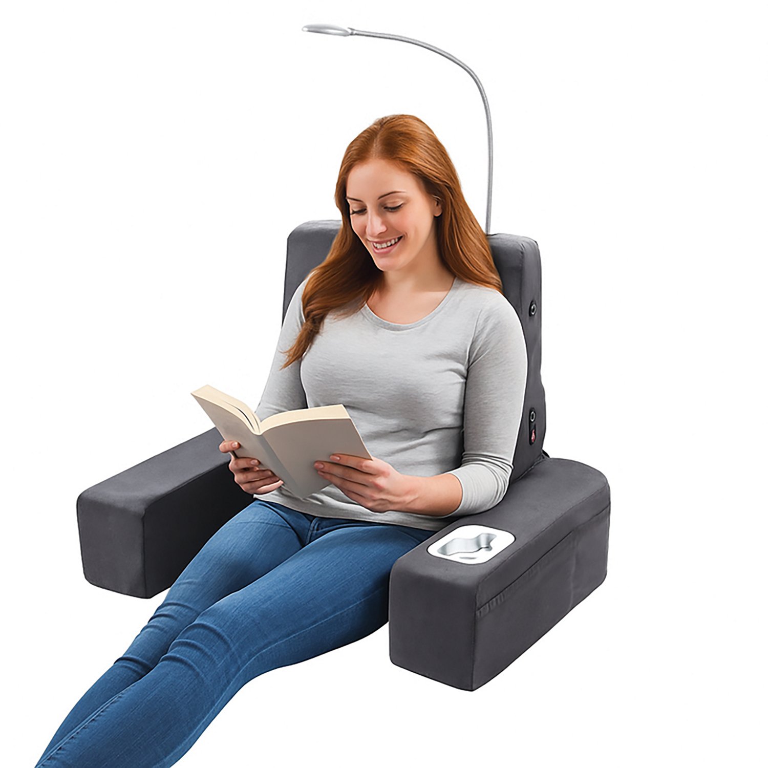 Carepeutic Backrest Bed Lounger with Vibration Massage and Heat - view number 5