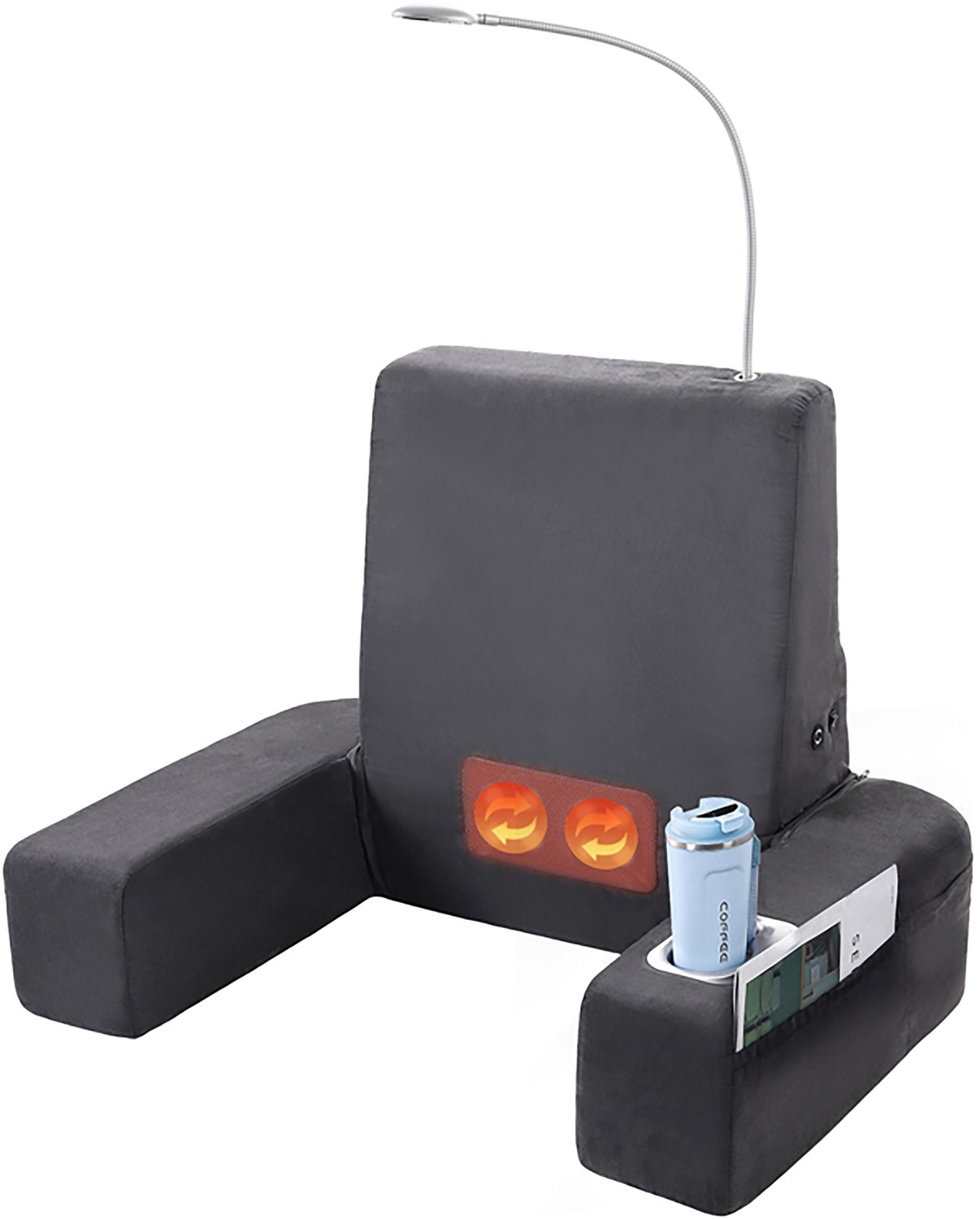 Carepeutic Backrest Bed Lounger with Shiatsu Massage and Heat - view number 2