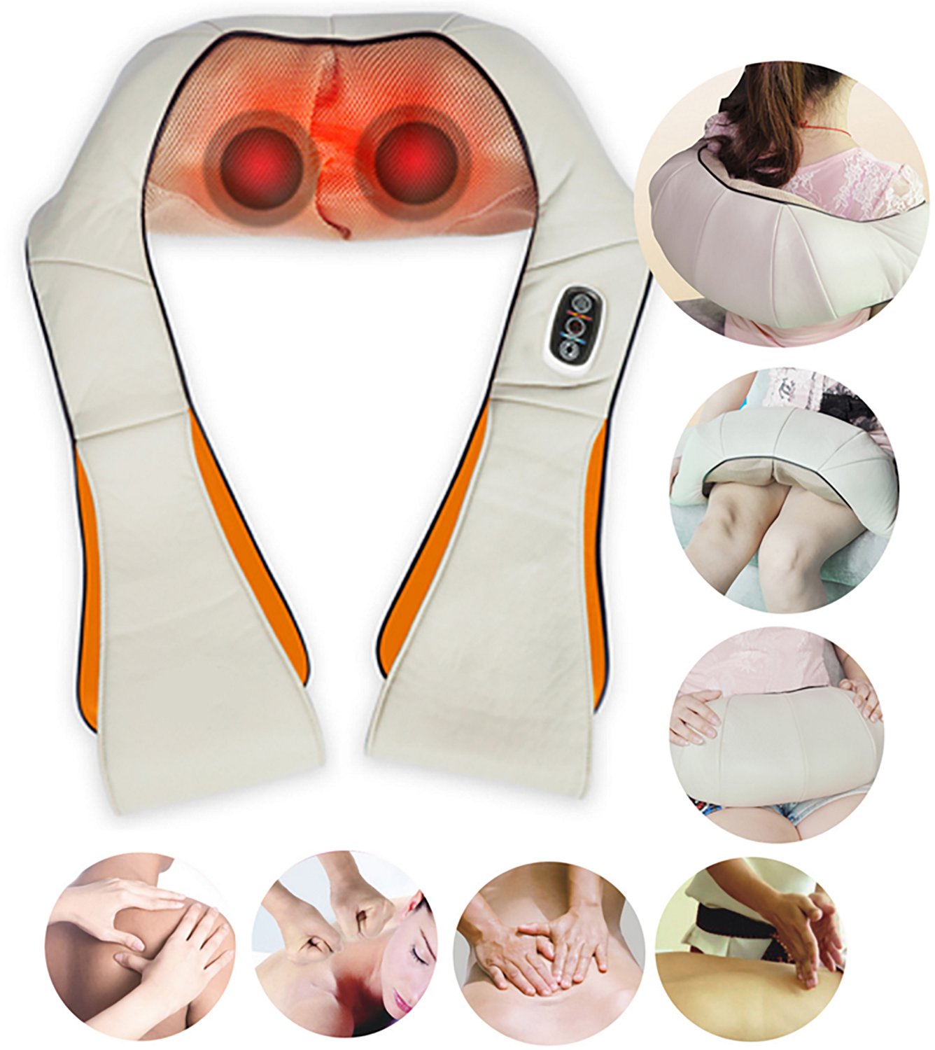 Carepeutic Deluxe Swedish Shiatsu Full Body Massager with Heat - view number 2