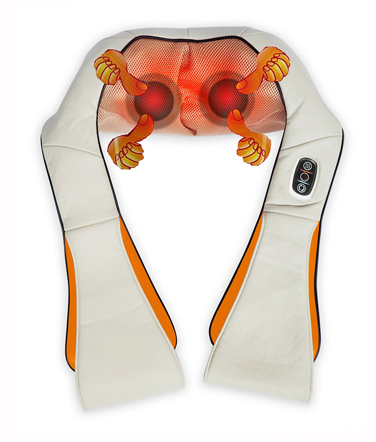 Carepeutic Deluxe Swedish Shiatsu Full Body Massager with Heat - view number 3