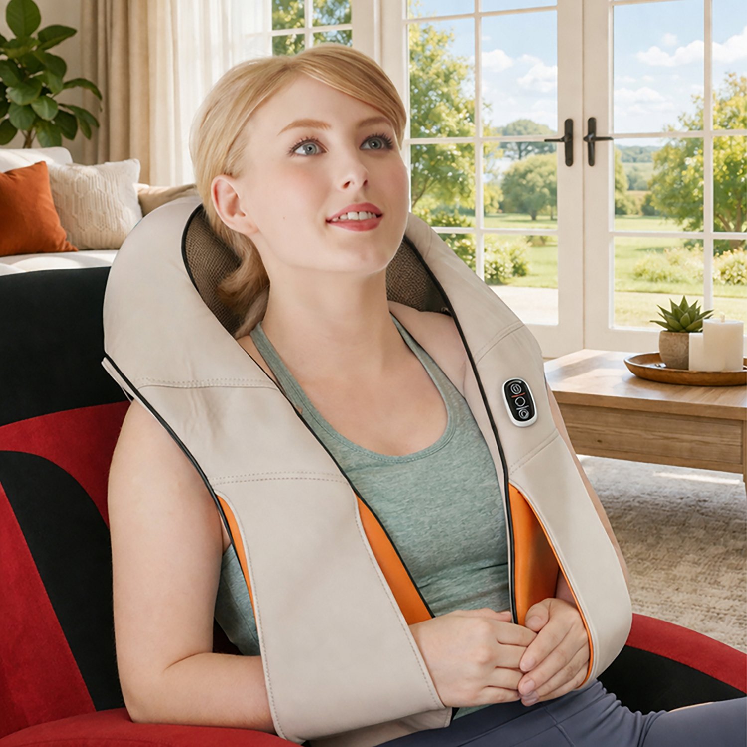 Carepeutic Deluxe Swedish Shiatsu Full Body Massager with Heat - view number 5
