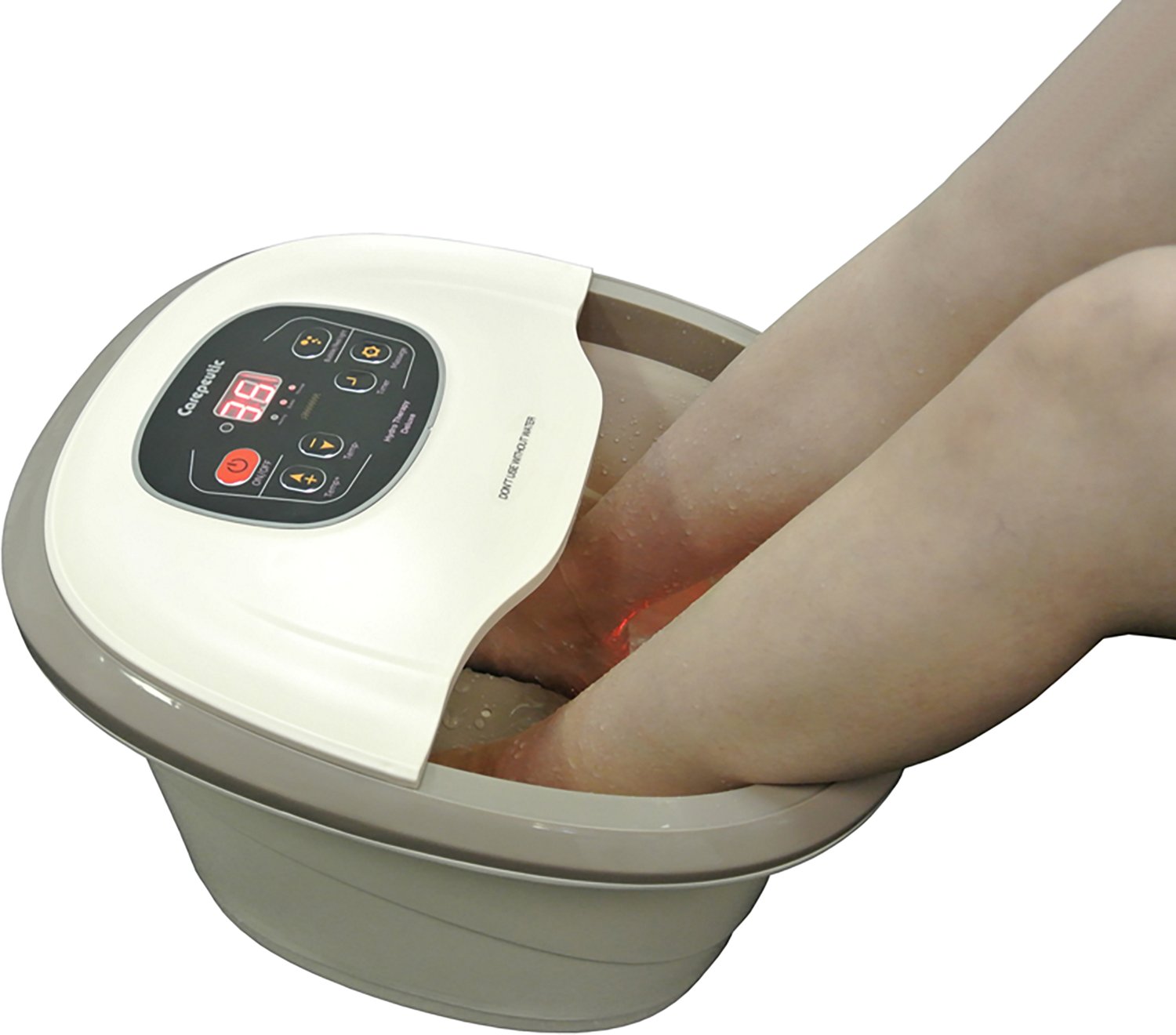 Carepeutic Motorized Hydro Therapy Foot and Leg Spa Bath Massager - view number 2