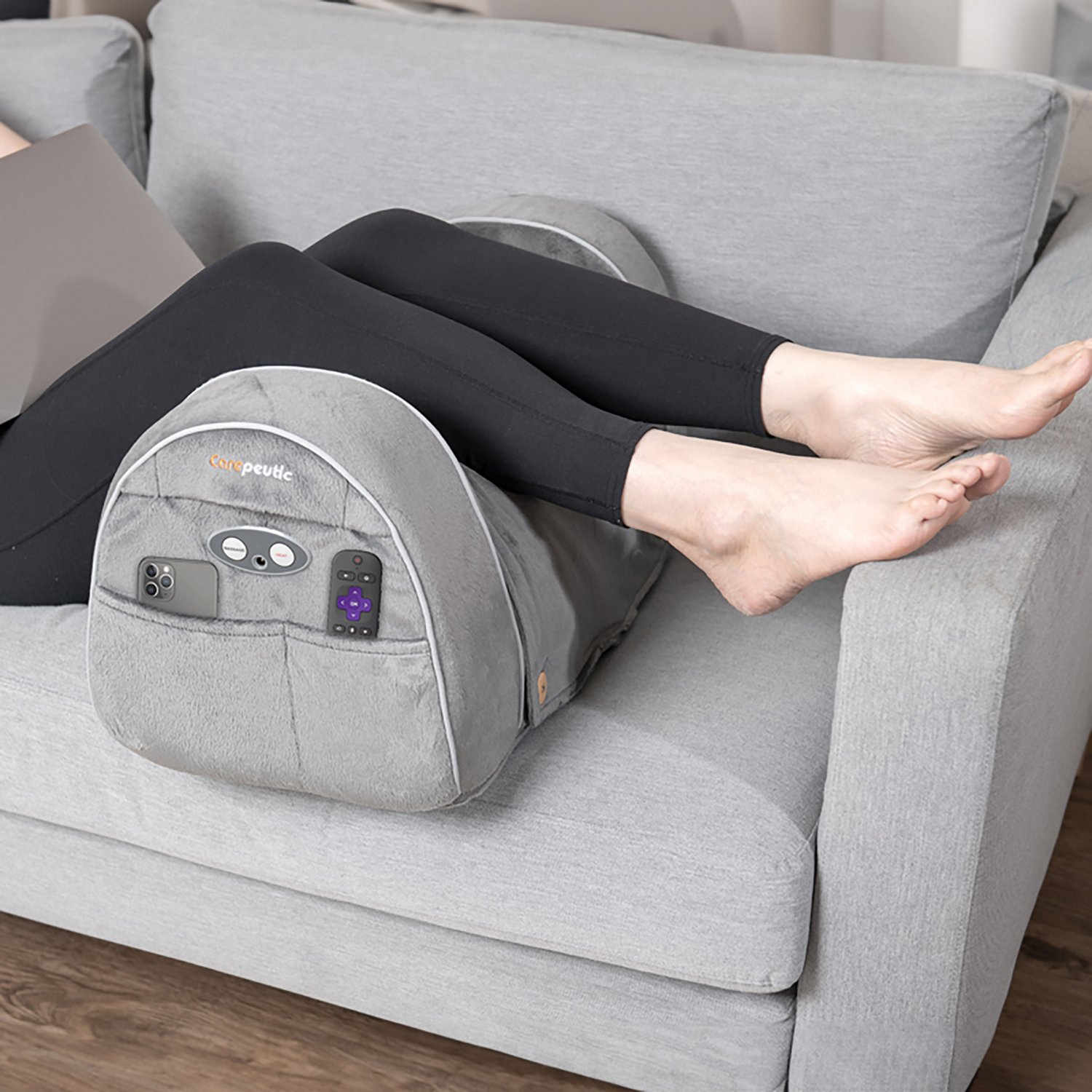 Carepeutic Leg Rest Wedge with Heated Comfort Massage - view number 4