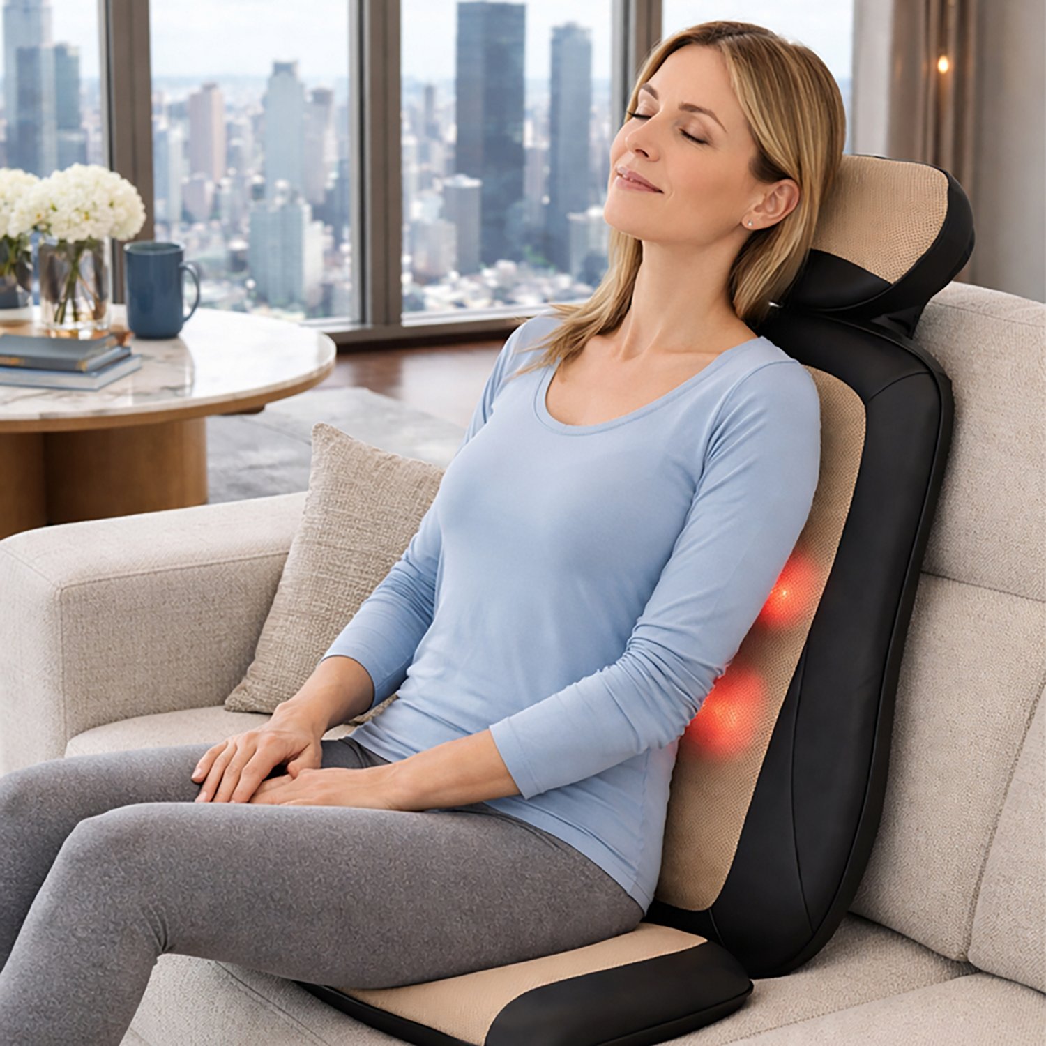 vibrating massage chair pad Generic VIBROMASSEUR FEMININ main image 0
