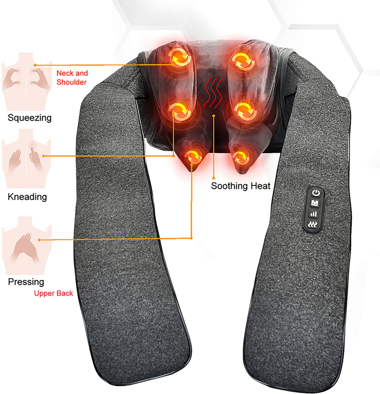 Carepeutic Finger Squeezing Neck and Shoulder 5D Massager - view number 2