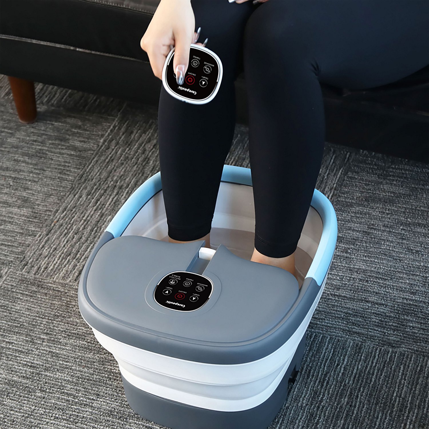 Carepeutic Foldaway Deluxe Foot Spa and Bathing Massager - view number 3