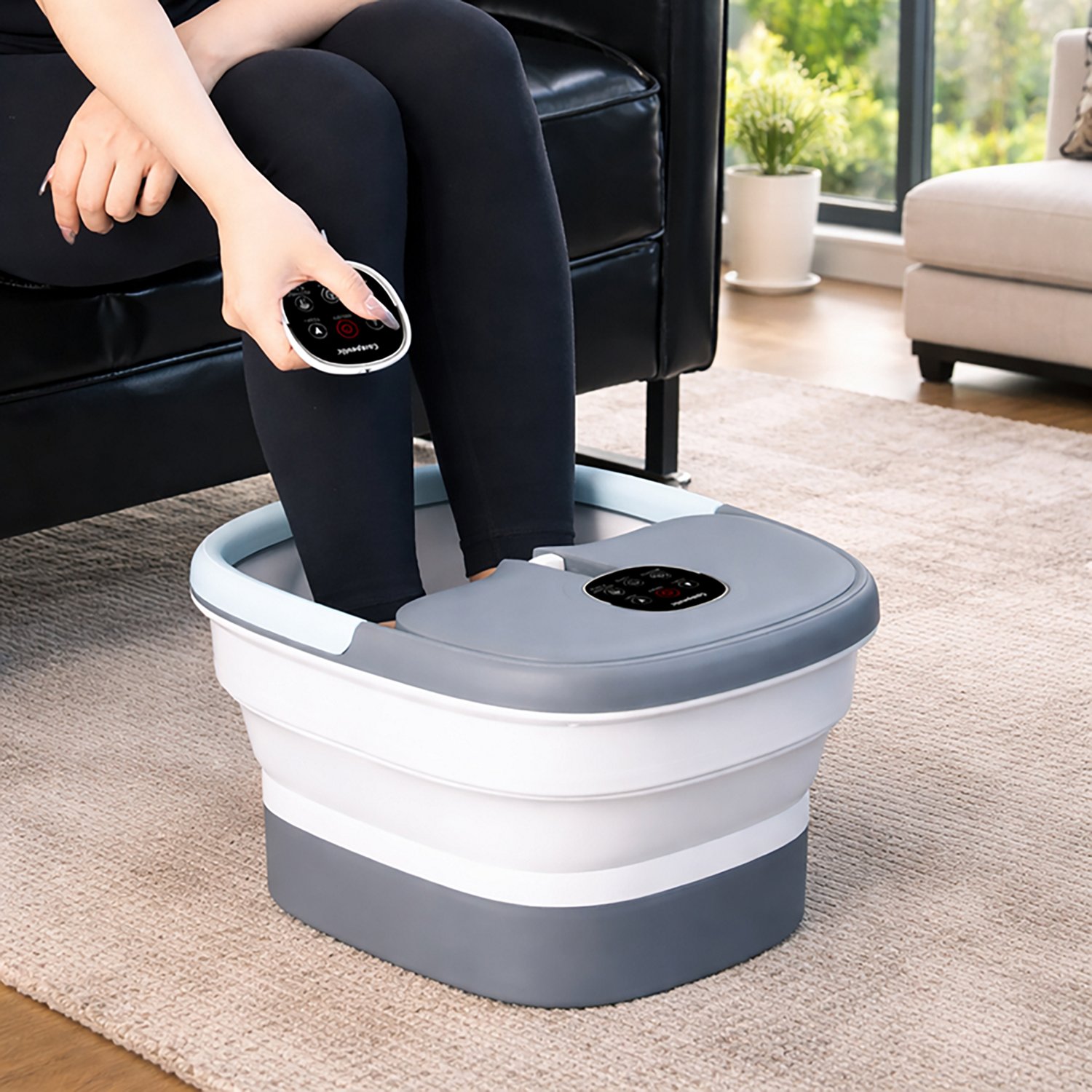 Carepeutic Foldaway Deluxe Foot Spa and Bathing Massager - view number 4