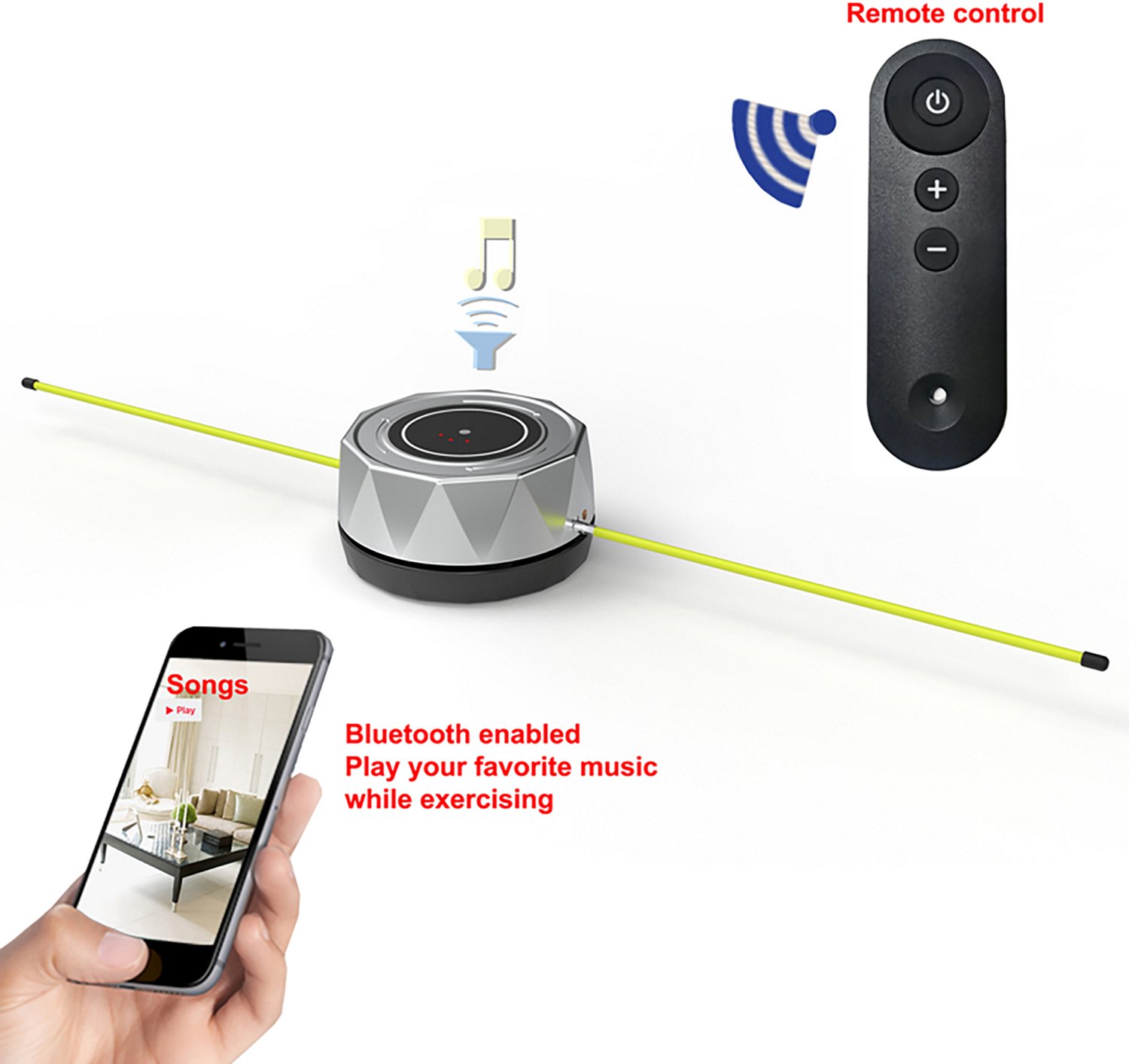Carepeutic Smart Jump Rope Workout Machine with Bluetooth Enabled - view number 4
