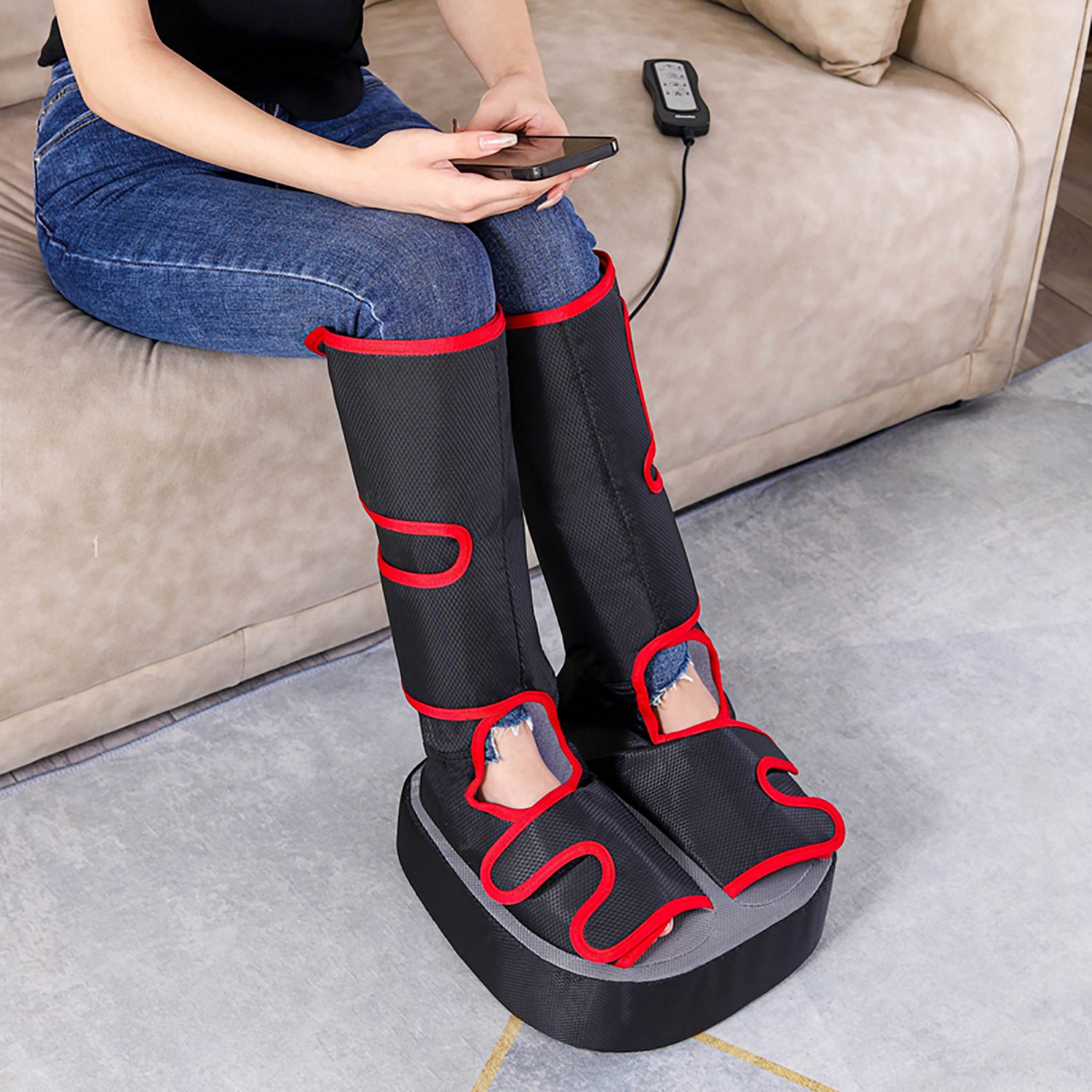 Carepeutic Double Relief Foot and Leg Massager - view number 4