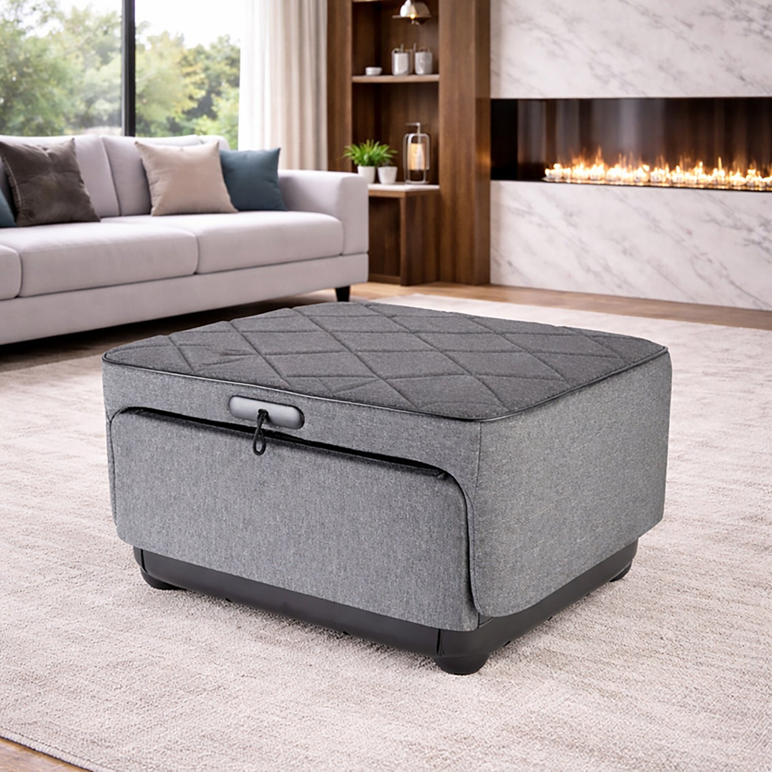 Carepeutic Foldable Ottoman Foot and Leg Massage Machine - view number 4