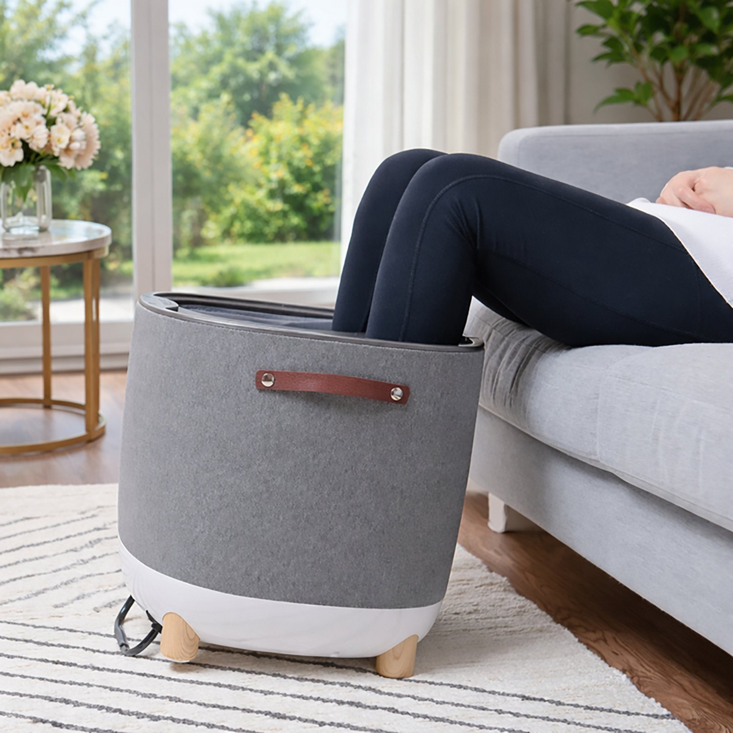 Carepeutic Comfy Home Ottoman Foot and Leg Massager - view number 6