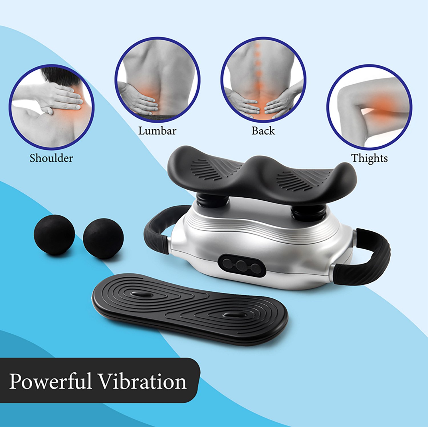 Carepeutic Shake-O-Max Full Body Workout Massage Machine - view number 2