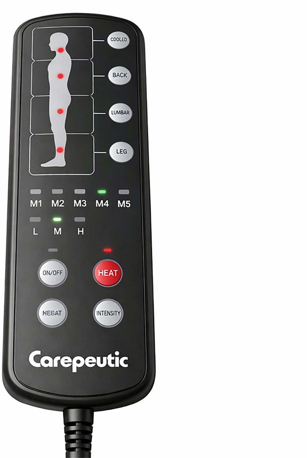 Carepeutic Targeted Zone Deluxe Full Body Vibration Massage Mat with Heat - view number 3