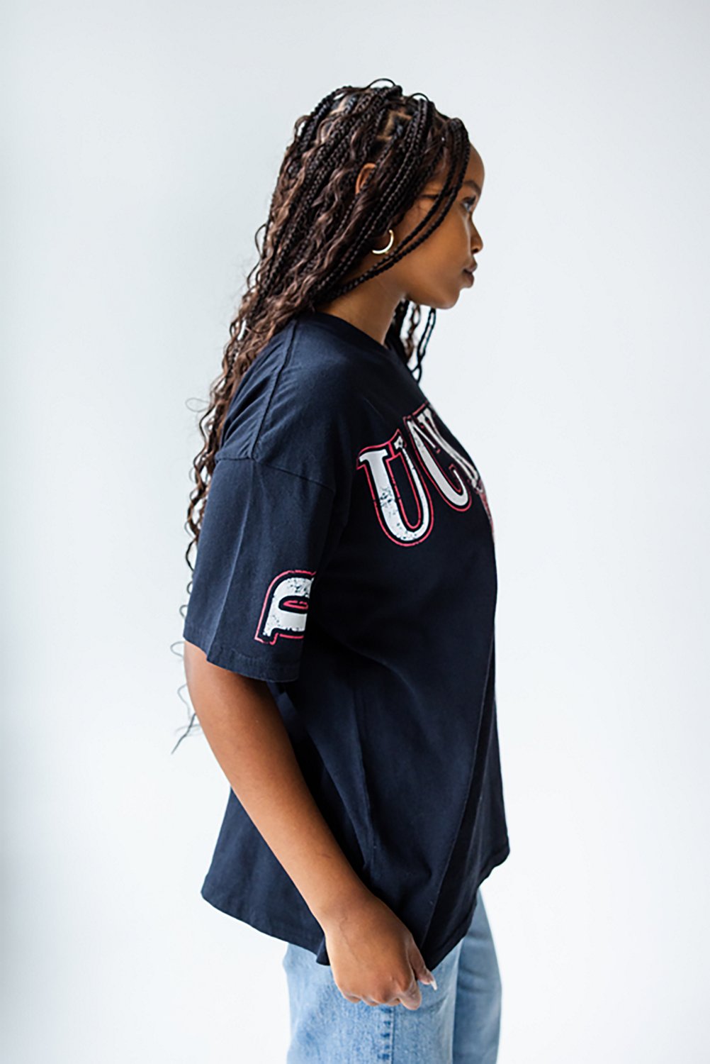 Gameday Social Women's Ohio State University Southern Split Oversized Short Sleeve T‑Shirt - view number 2