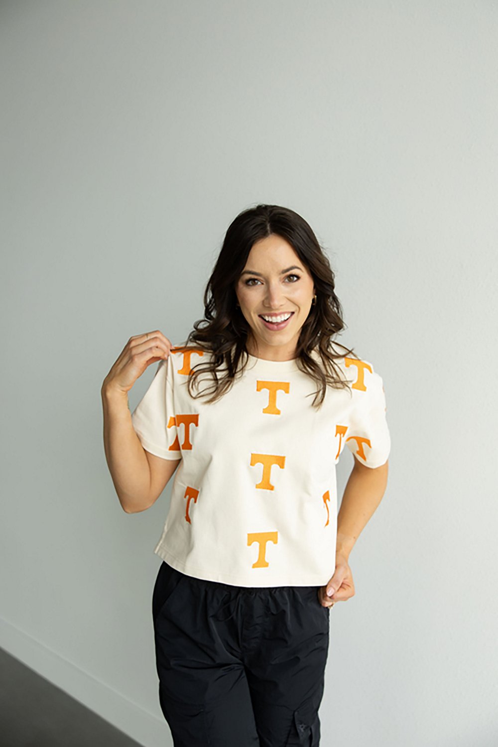 Gameday Social Women’s Tennessee Ritter Multi‑Color Graphic Crop T‑Shirt