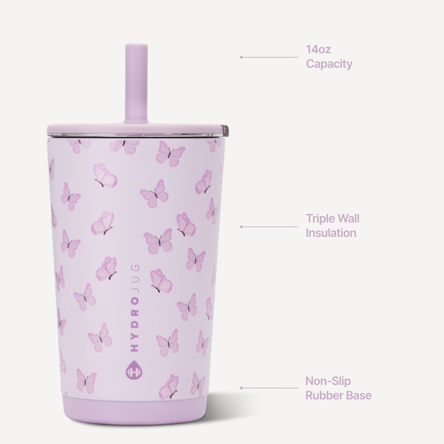 HydroJug 14 oz. Everyday Tumbler with Straw Lid - view number 4