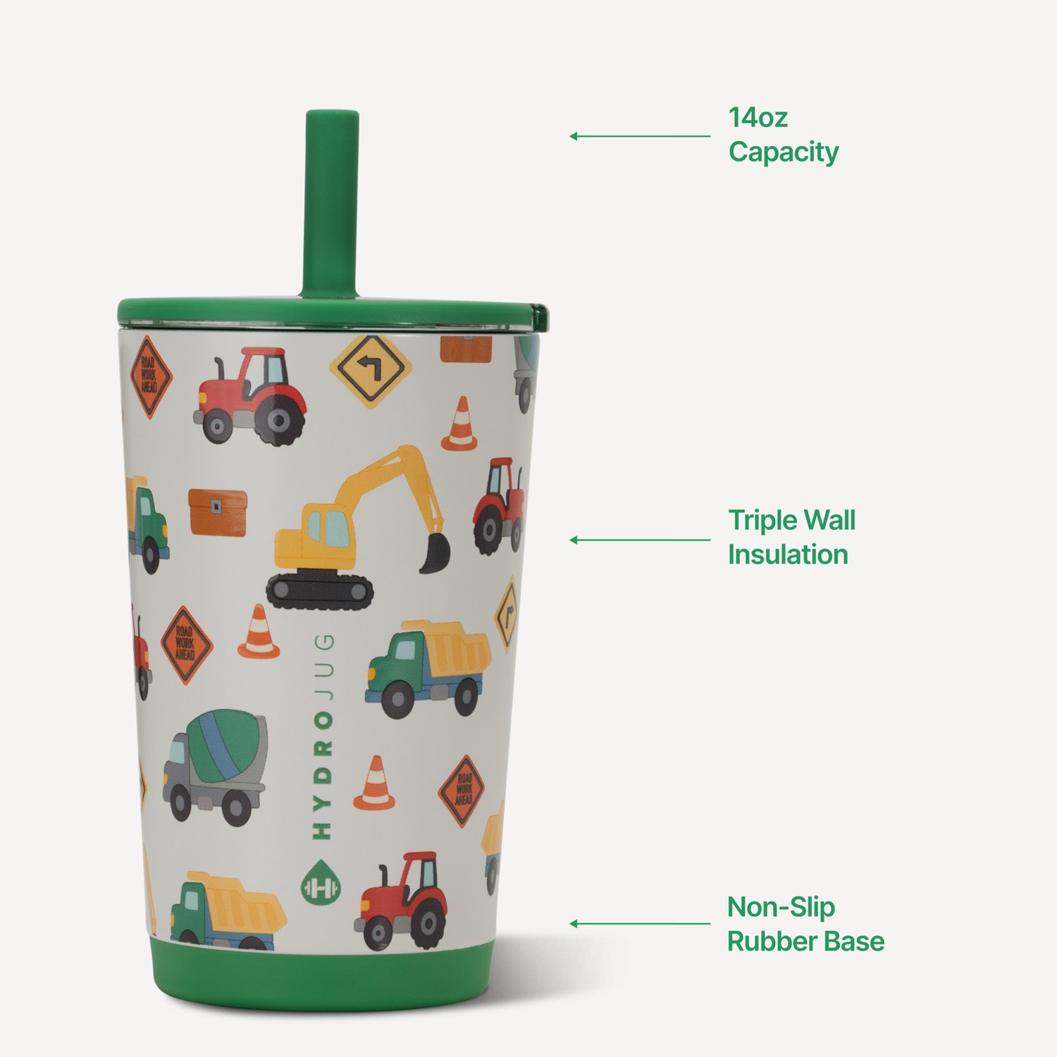 HydroJug 14 oz. Everyday Tumbler with Straw Lid - view number 4