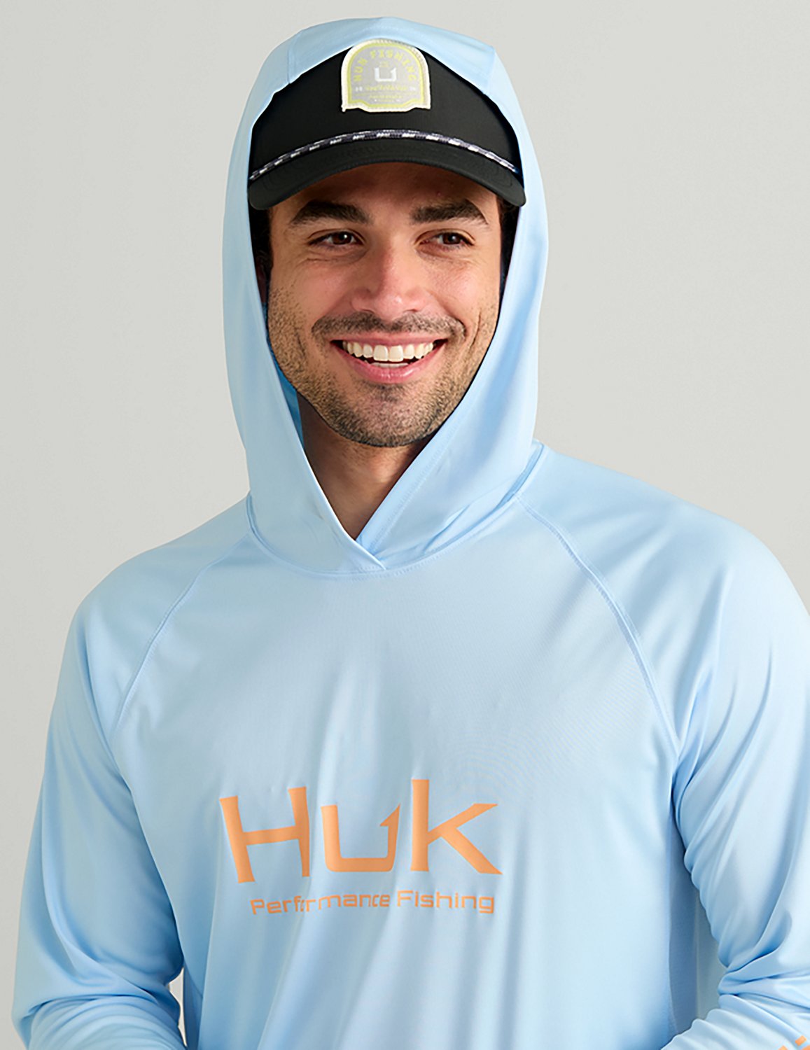 Huk Men's Vented Pursuit Hoodie - view number 3