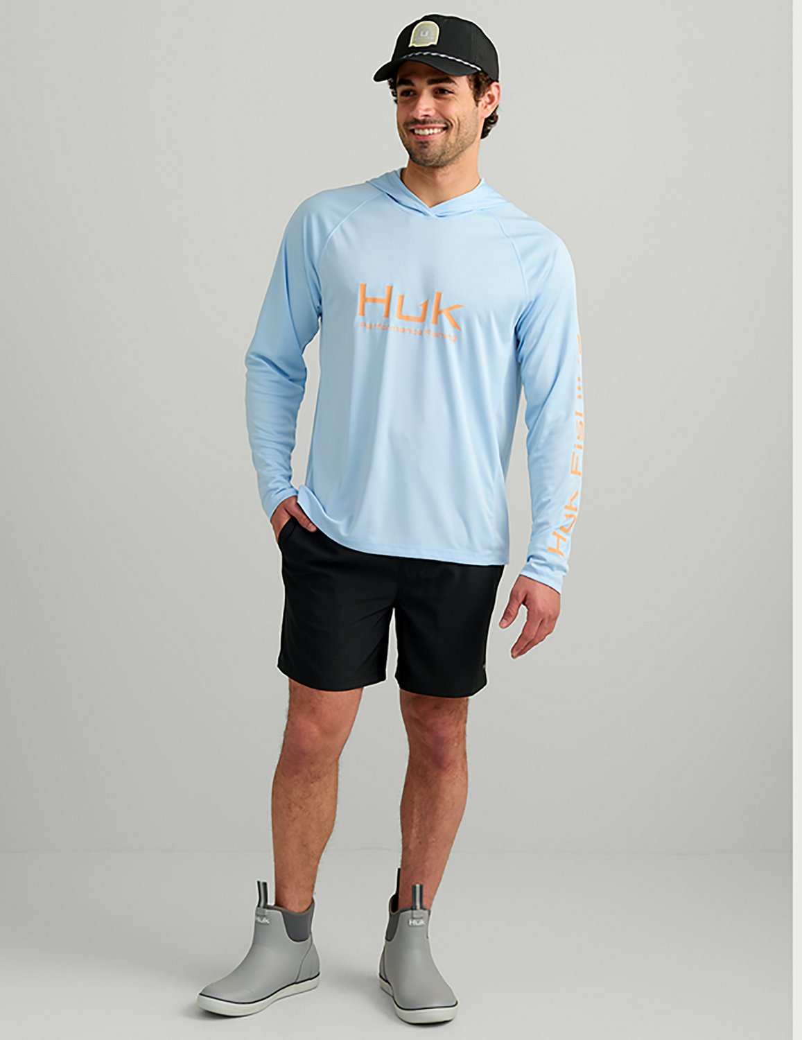 Huk Men's Vented Pursuit Hoodie - view number 5