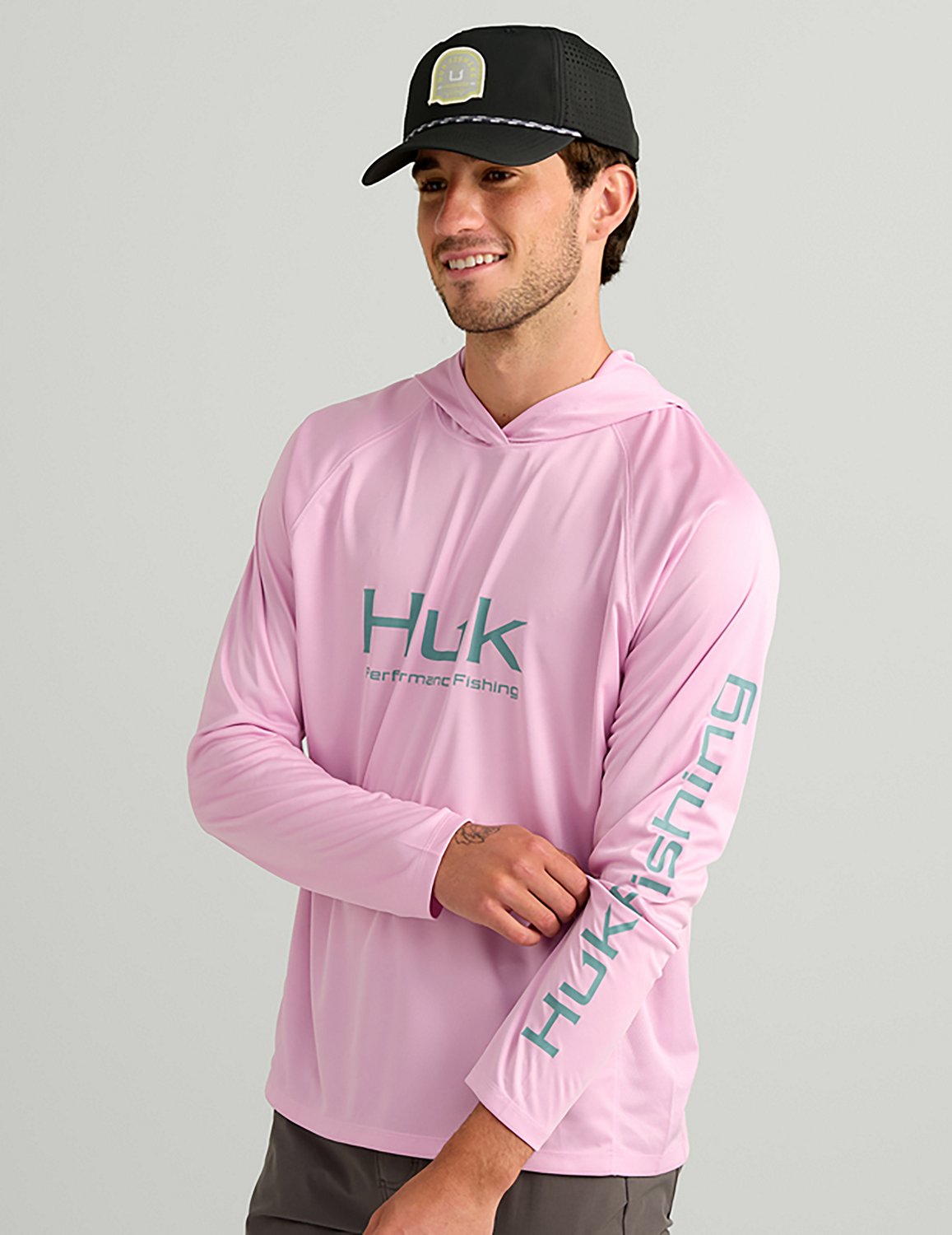 Huk Men's Vented Pursuit Hoodie - view number 3