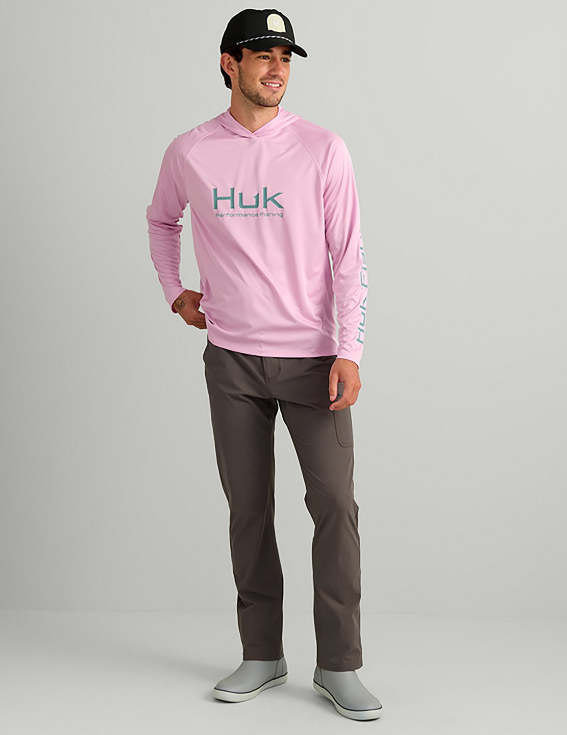 Huk Men's Vented Pursuit Hoodie - view number 4