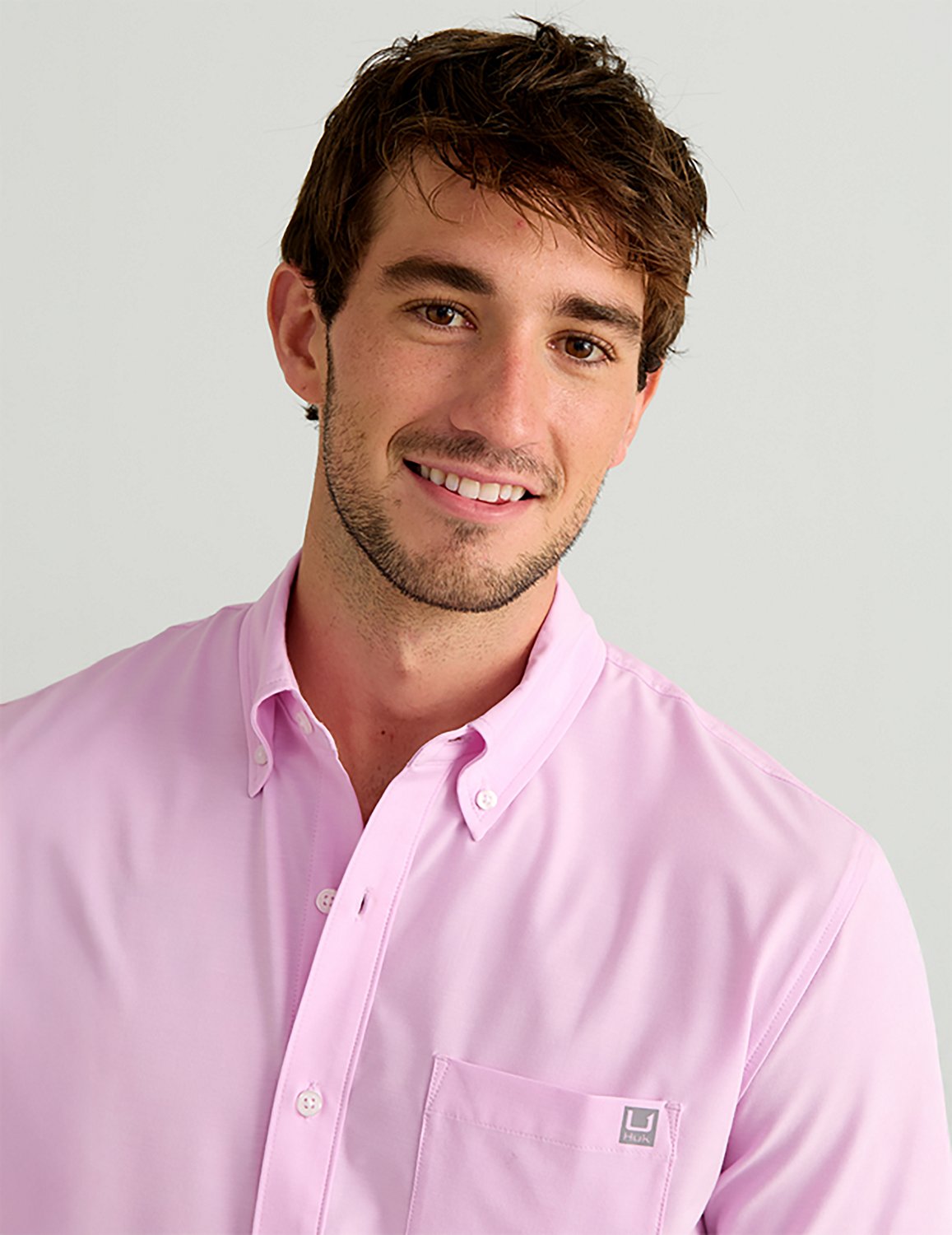 Huk Men's Kona Solid Button-Down Shirt - view number 4