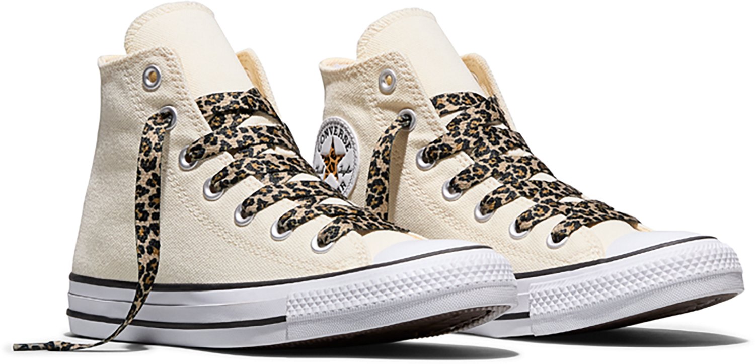Converse Chuck Taylor All Star Leopard Laces High Top Shoes - view number 3