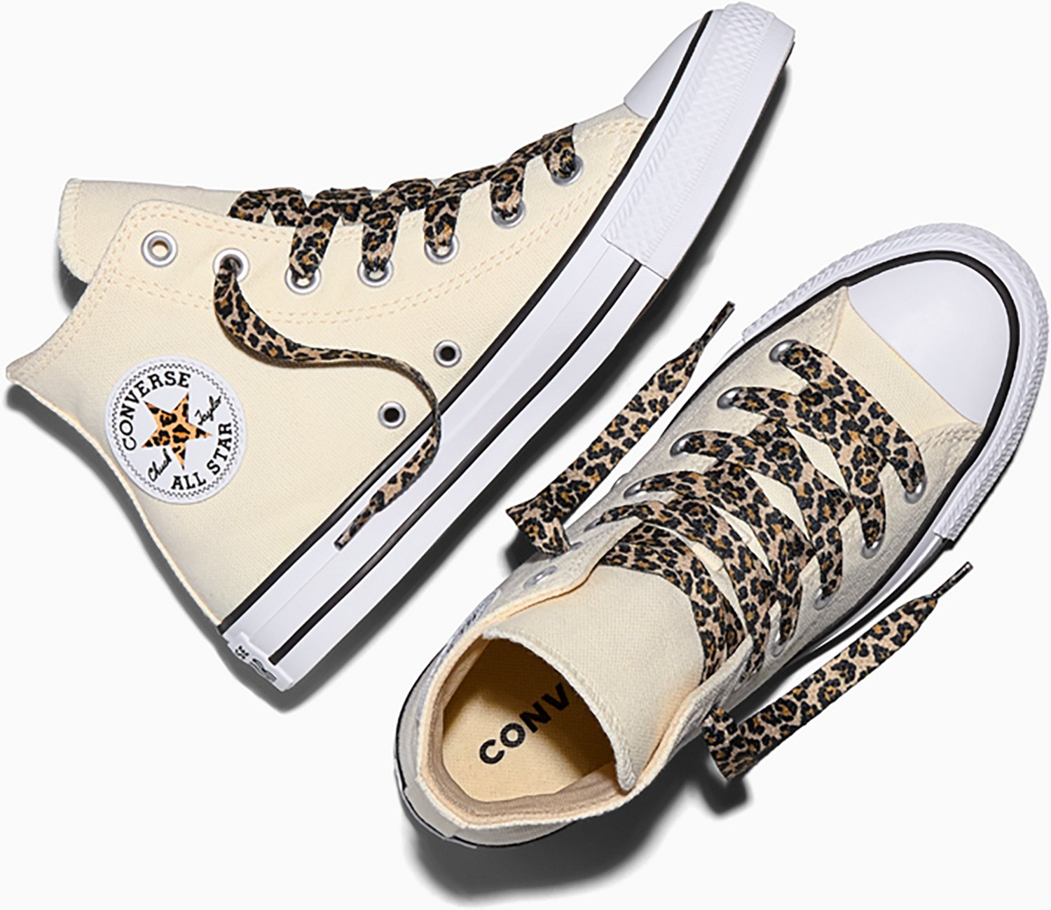 Converse Chuck Taylor All Star Leopard Laces High Top Shoes - view number 4
