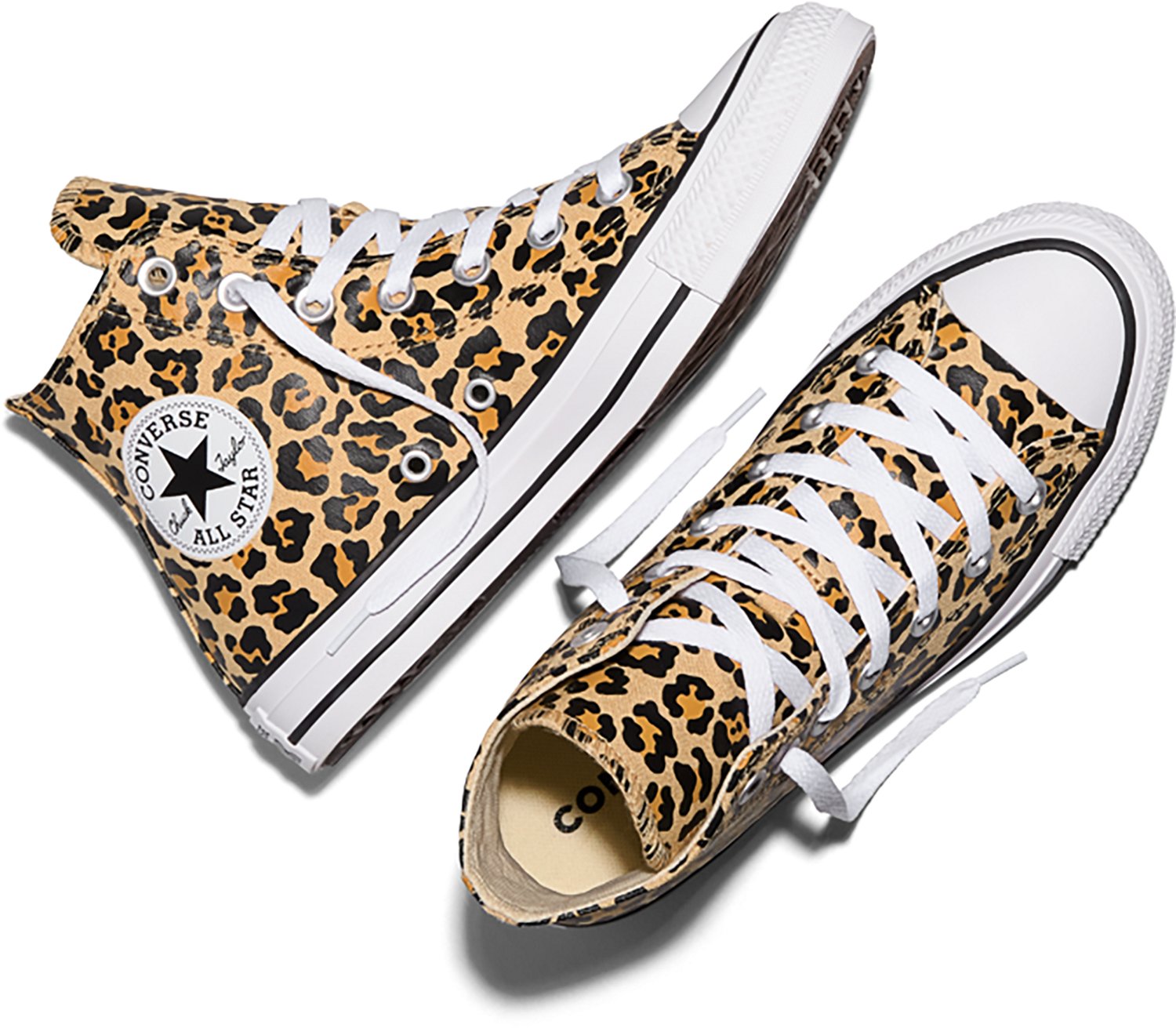 Converse Chuck Taylor All Star Leopard Laces High Top Shoes - view number 4