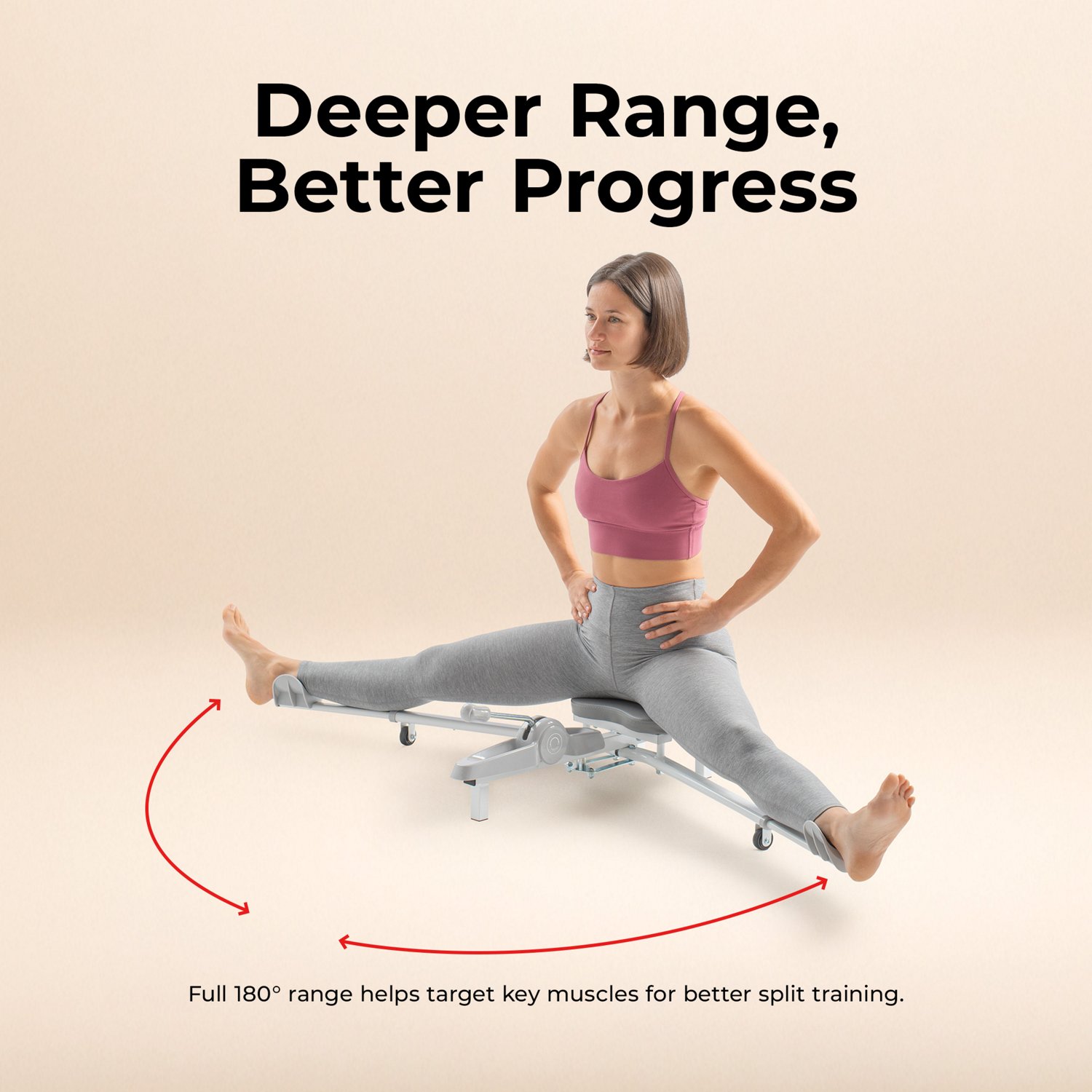 Sunny Health & Fitness Leg Stretch Machine - view number 3