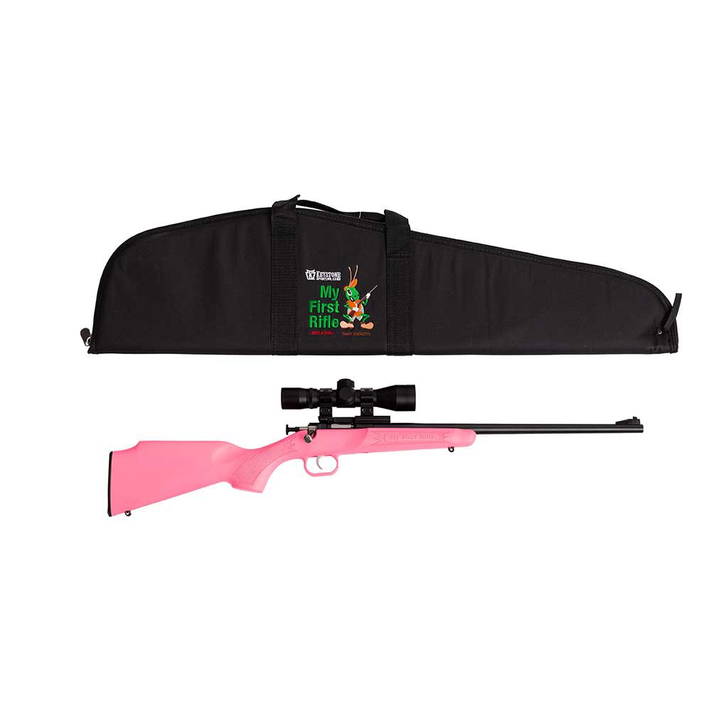 Crickett Youth Single Shot Synthetic .22 LR Bolt-Action Rifle Package