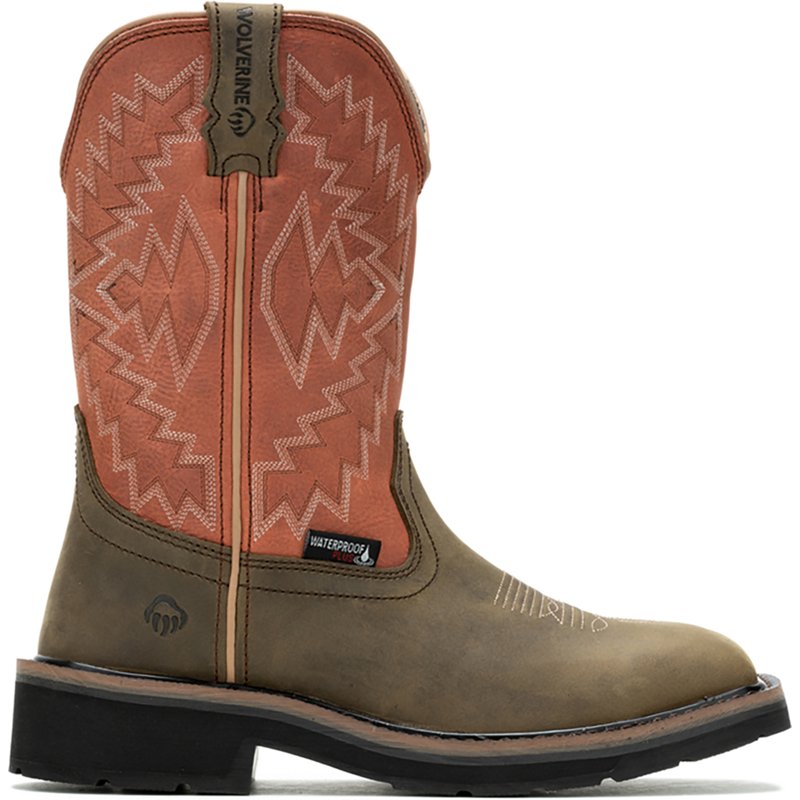 WOLVERINE Rancher Arrow, Color: Rose, Size: 10, Width: M (W241052-10-M)